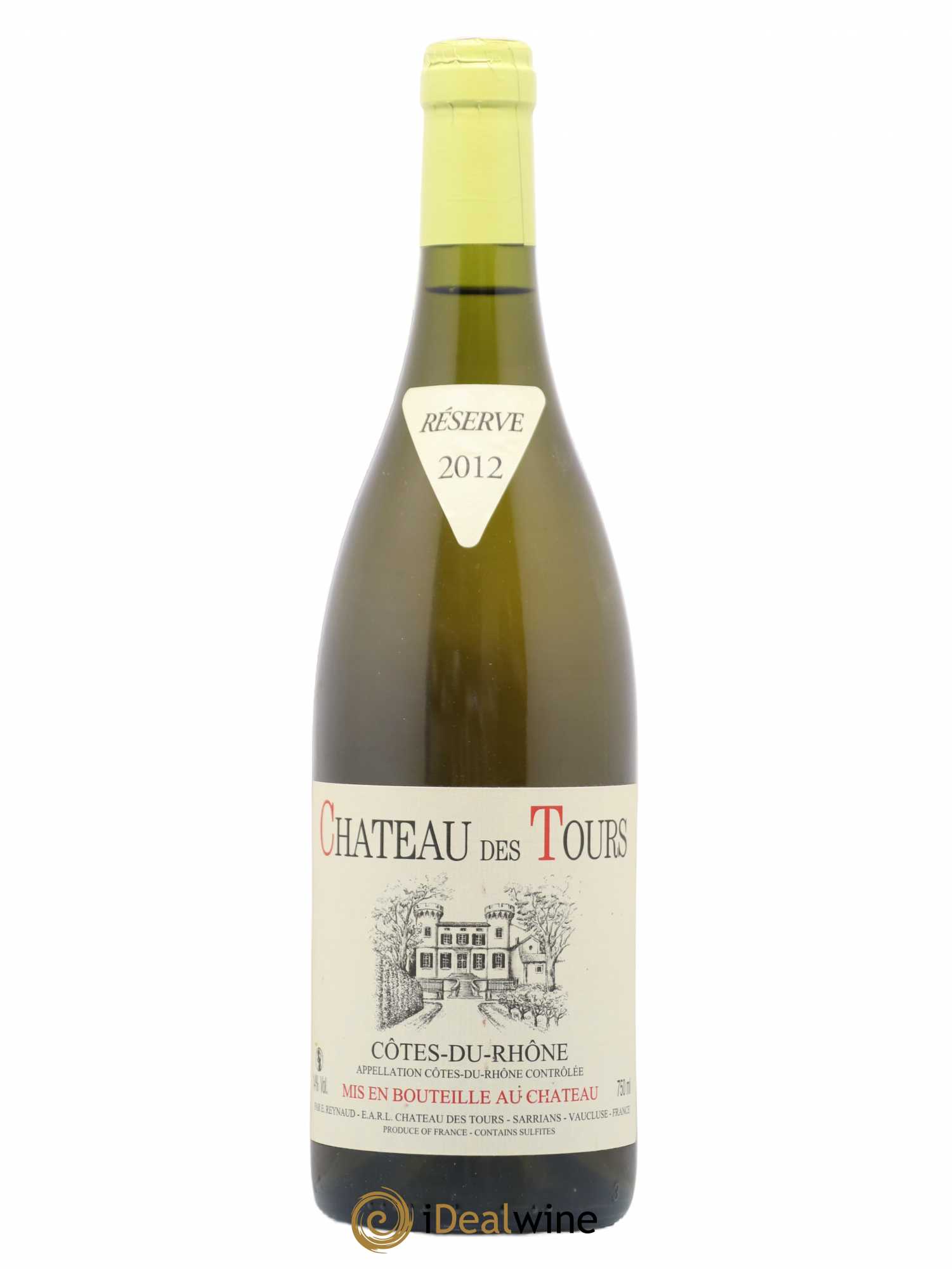 Côtes-du-Rhône Château des Tours Emmanuel Reynaud 2012 - Lot de 1 bouteille - 0