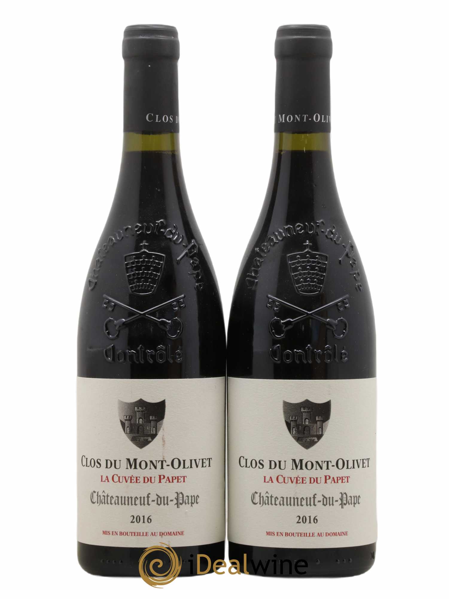 Châteauneuf-du-Pape Cuvée du Papet Clos du Mont-Olivet 2016 - Lot de 2 bouteilles - 0