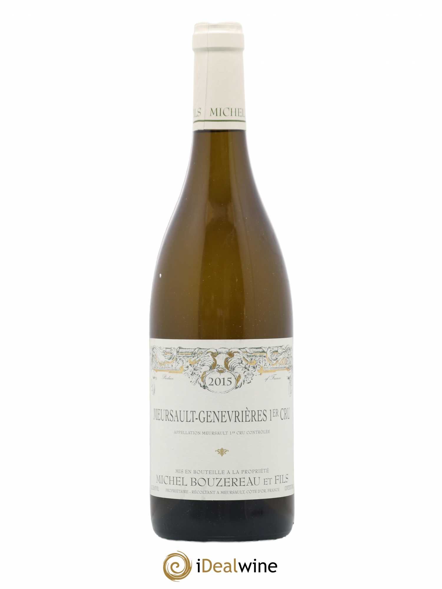 Meursault 1er Cru Les Genevrières Michel Bouzereau et Fils (Domaine) 2015 - Posten von 1 Flasche - 0