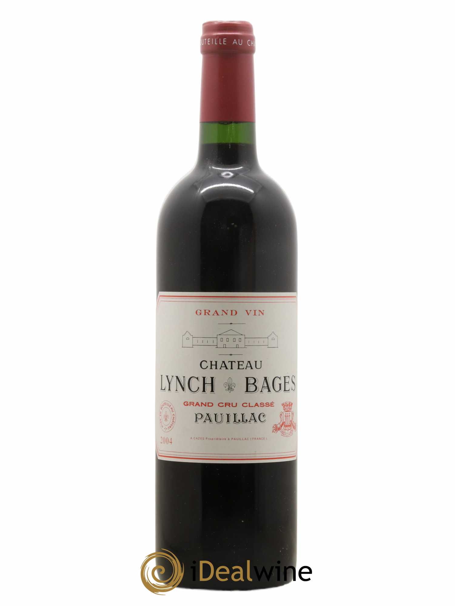 Château Lynch Bages 5ème Grand Cru Classé 2004 - Lot de 1 bouteille - 0