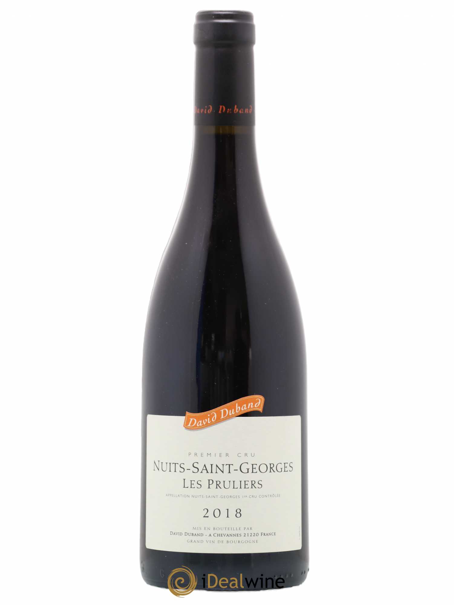 Nuits-Saint-Georges 1er Cru Les Pruliers David Duband (Domaine) 2018 - Lotto di 1 bottiglia - 0