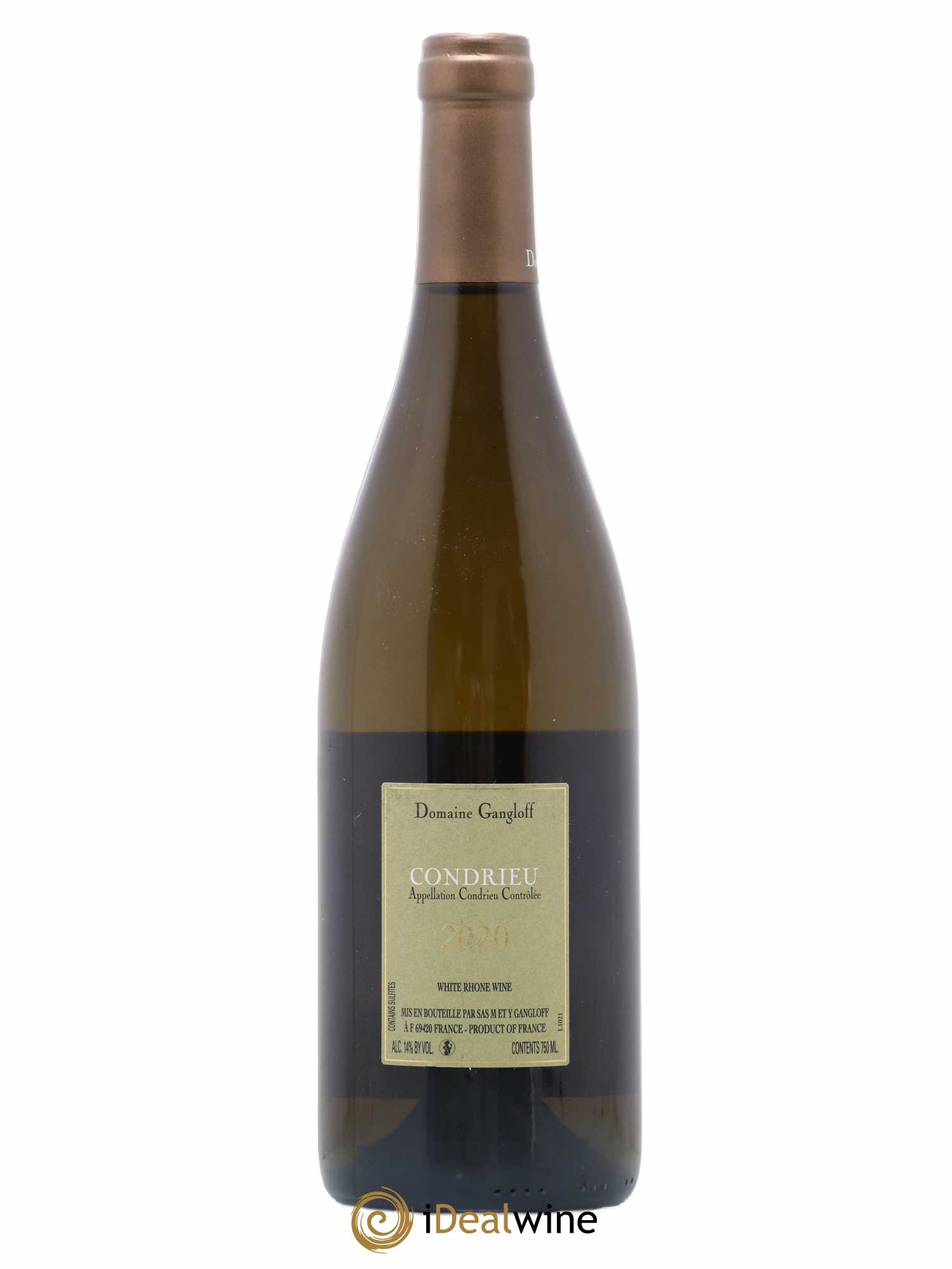 Condrieu Domaine Gangloff (Domaine) 2020 - Lot de 1 bouteille - 1