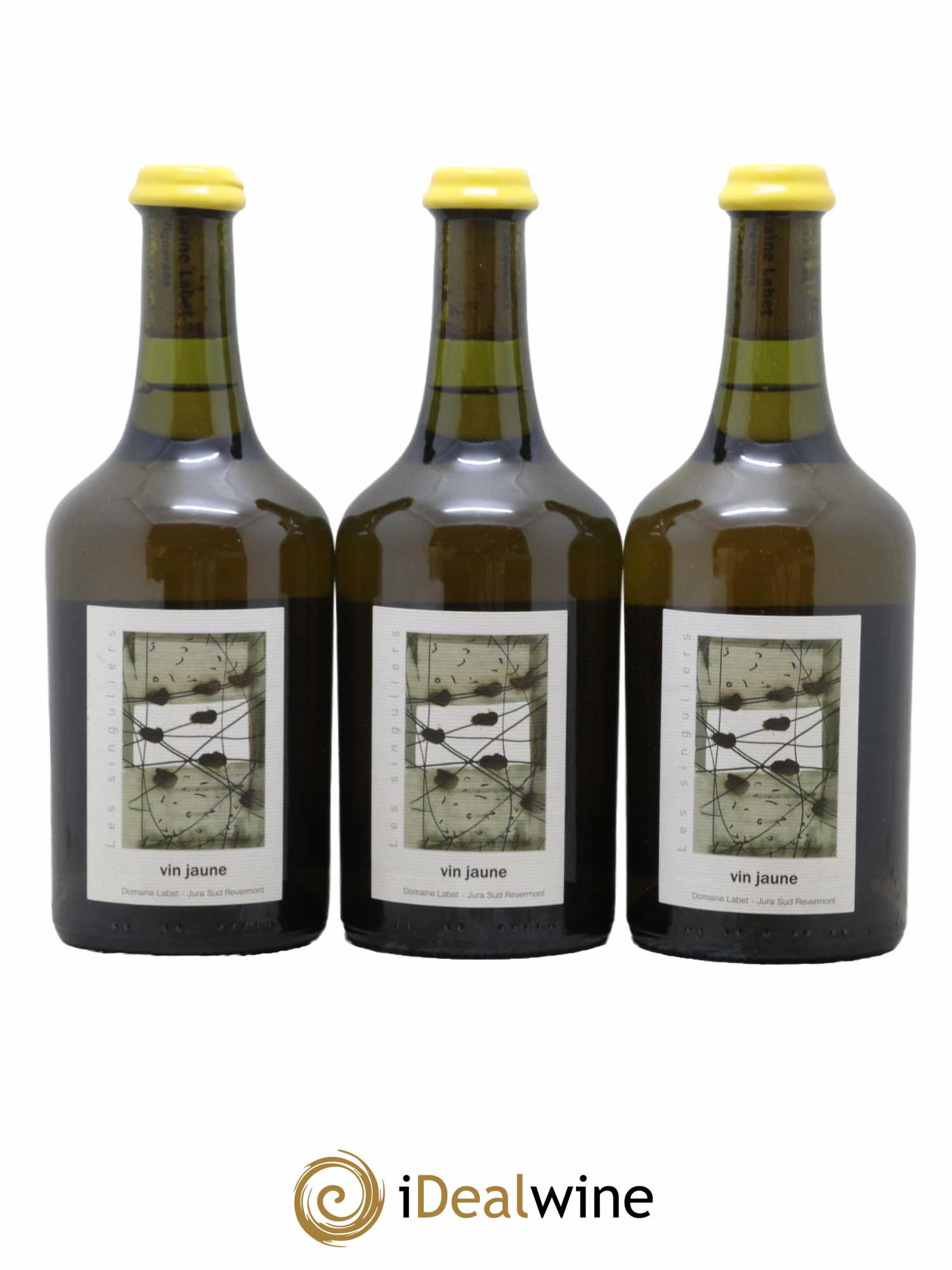 Côtes du Jura Vin Jaune Romain - Julien - Charline Labet 2015 - Lot de 3 bouteilles - 0