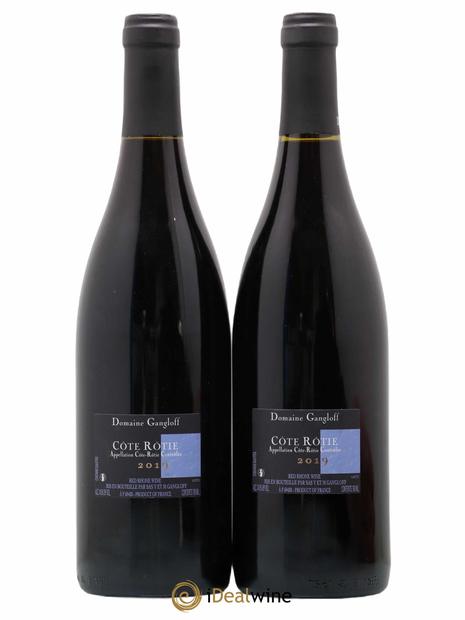Côte-Rôtie La Barbarine Gangloff (Domaine) 2019 - Lot de 2 bouteilles - 1