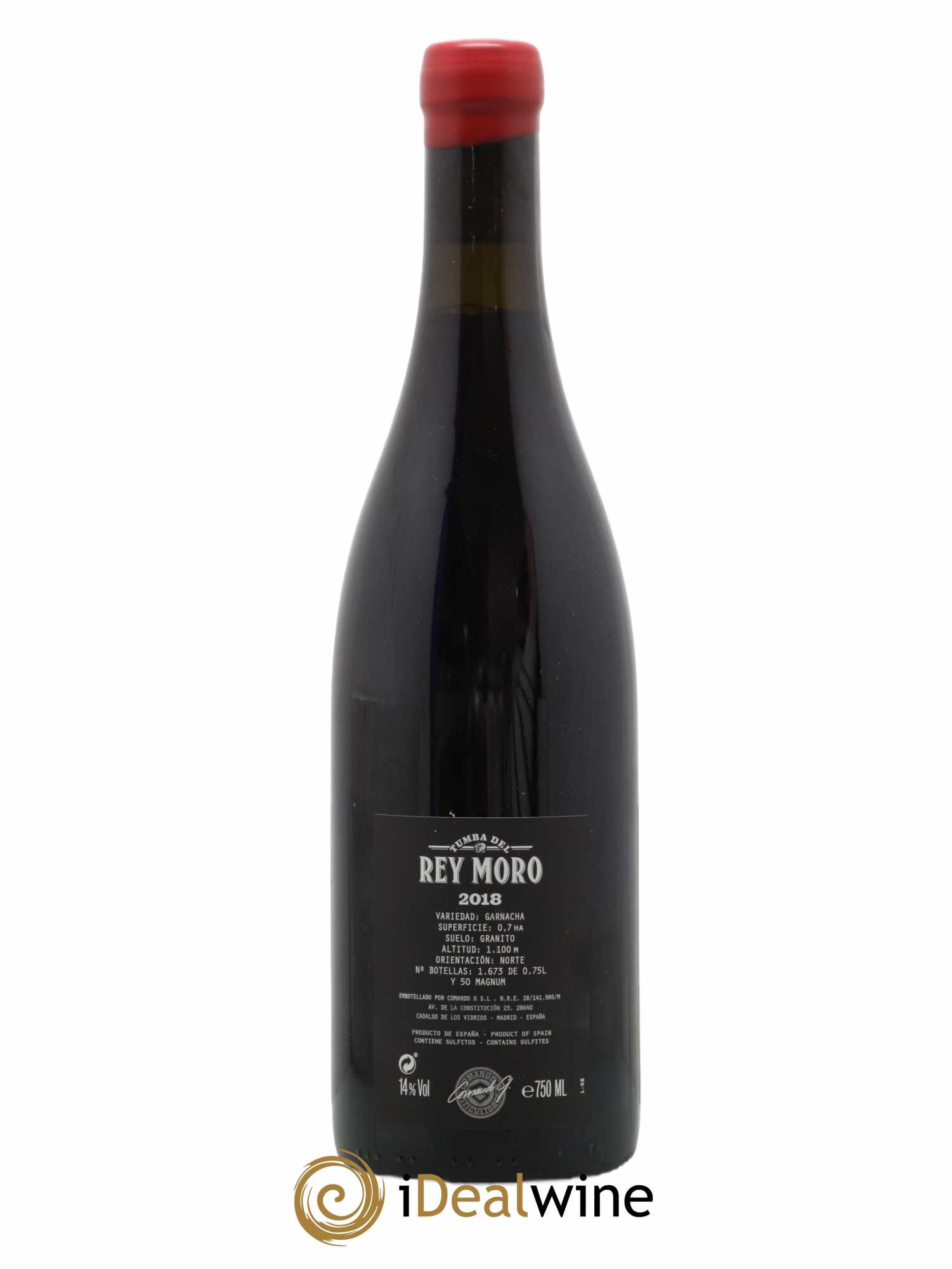 Vinos de Madrid DO Comando G DO Tumba del Rey Moro 2018 - Lot de 1 bouteille - 1