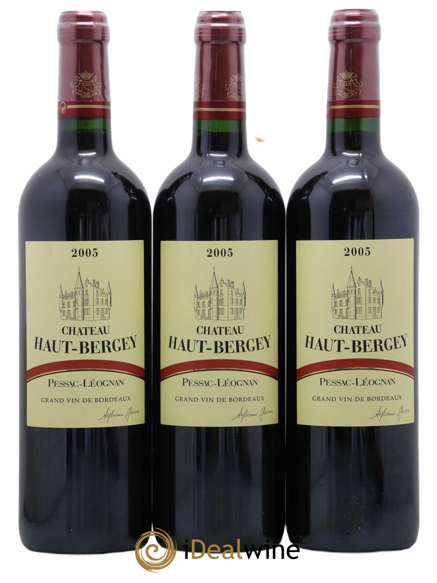 Château Haut-Bergey 2005 - Lot de 3 bouteilles - 0