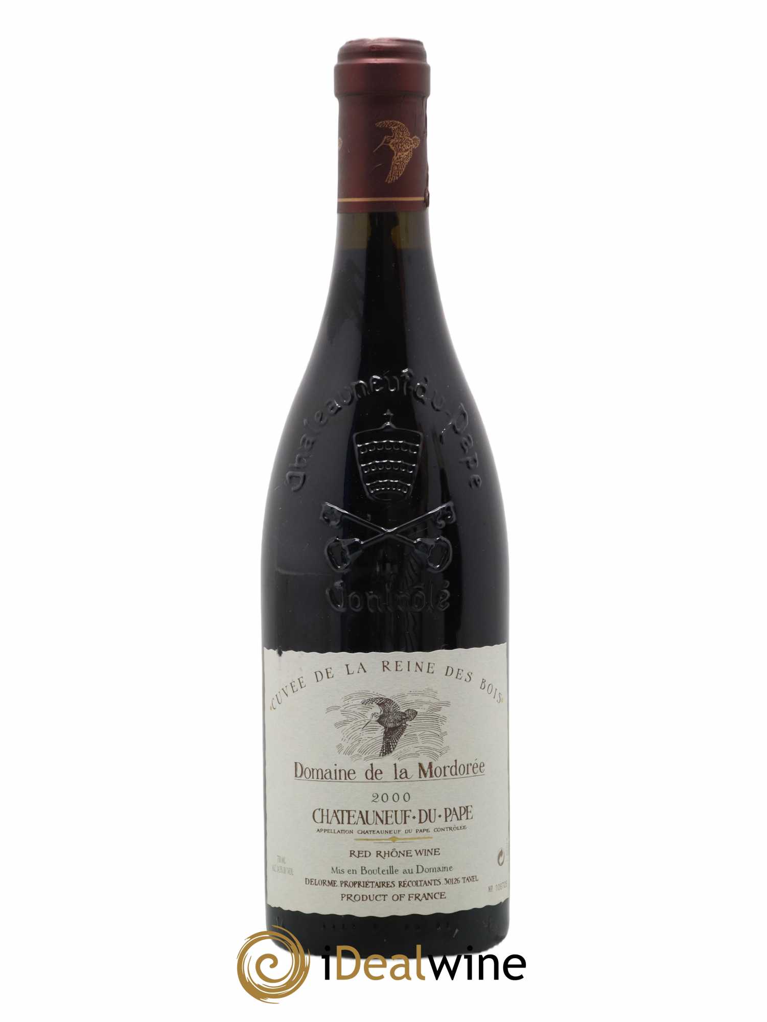 Châteauneuf-du-Pape Cuvée de la Reine des Bois La Mordorée (Domaine de) 2000 - Lot de 1 bouteille - 0