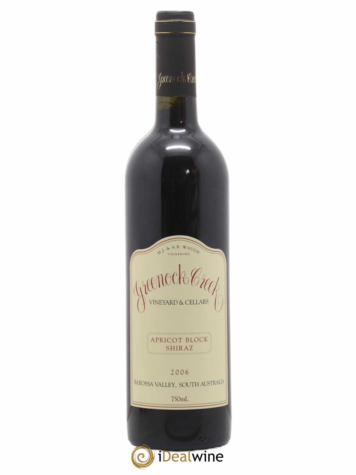Australie Barossa Valley Greenock Creek Apricot Block Shiraz 2006 - Posten von 1 Flasche - 0