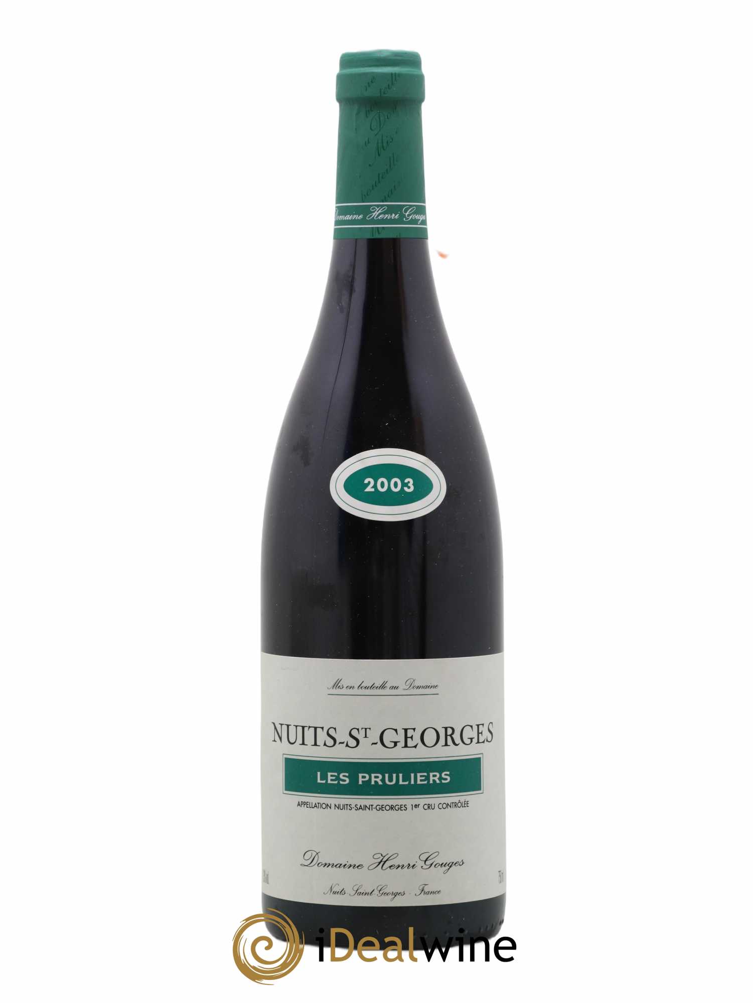 Nuits-Saint-Georges 1er Cru Les Pruliers Henri Gouges 2003 - Posten von 1 Flasche - 0