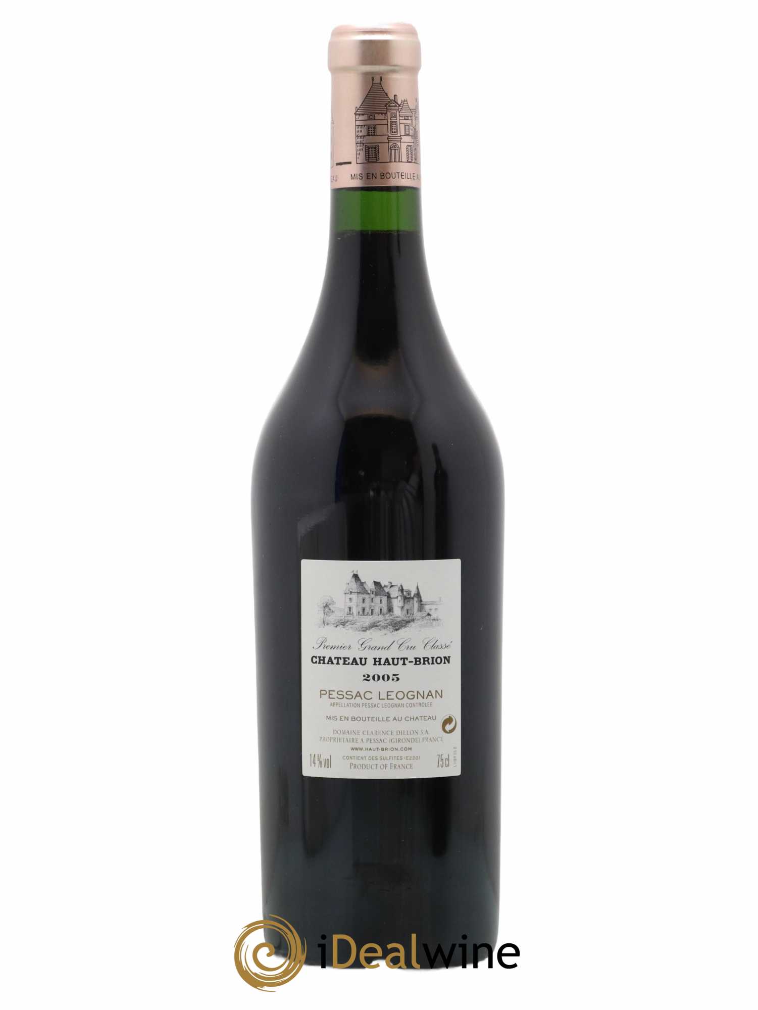 Château Haut Brion 1er Grand Cru Classé 2005 - Lot de 1 bouteille - 1