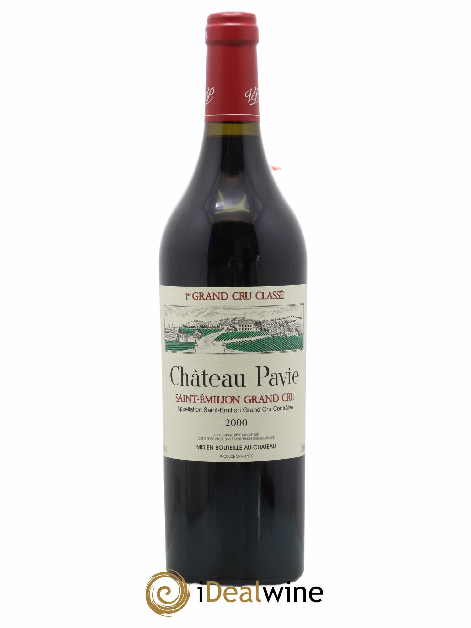 Château Pavie 1er Grand Cru Classé A 2000 - Lot de 1 bouteille - 0