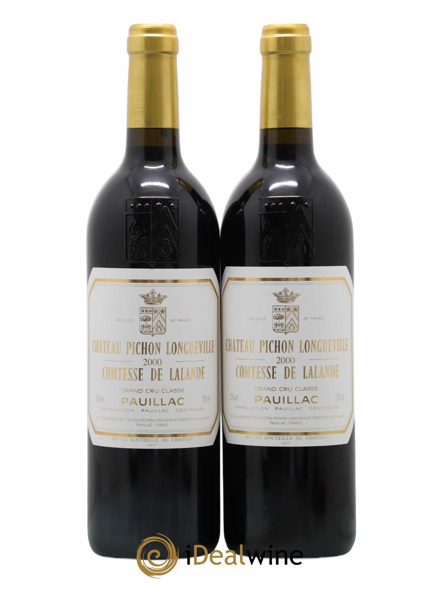 Château Pichon Longueville Comtesse de Lalande 2ème Grand Cru Classé 2000 - Lot of 2 bottles - 0