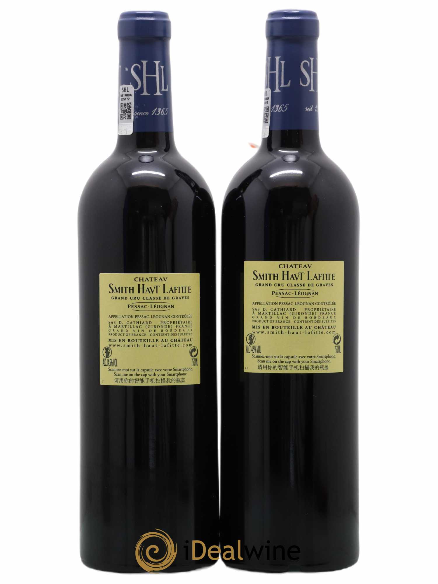 Château Smith Haut Lafitte Cru Classé de Graves 2009 - Lot de 2 bouteilles - 1