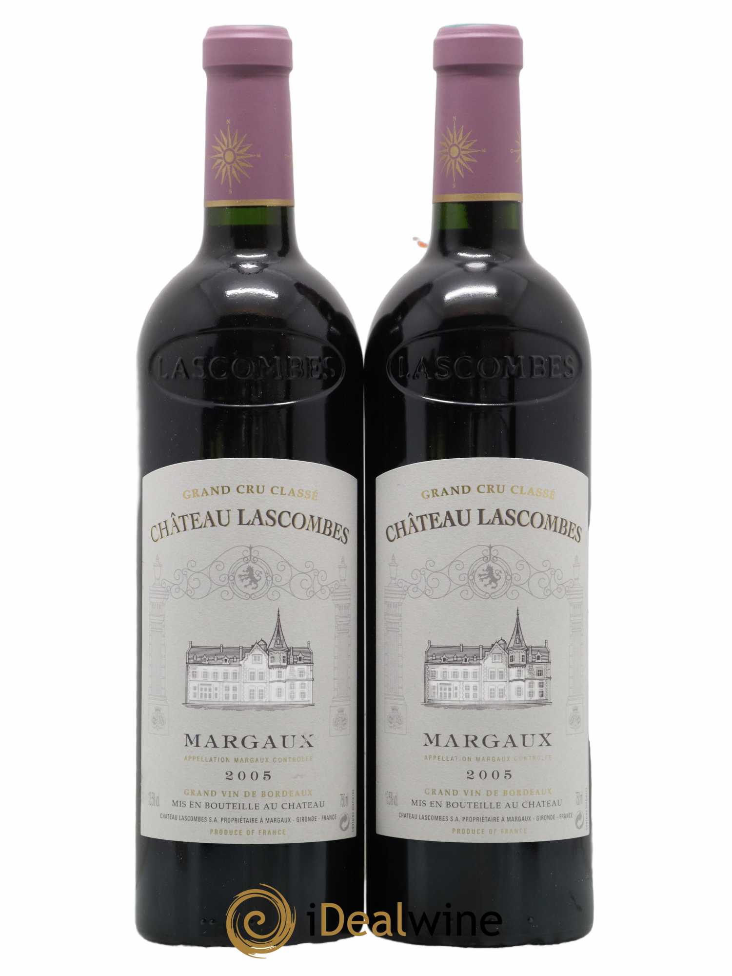 Château Lascombes 2ème Grand Cru Classé 2005 - Lot de 2 bouteilles - 0