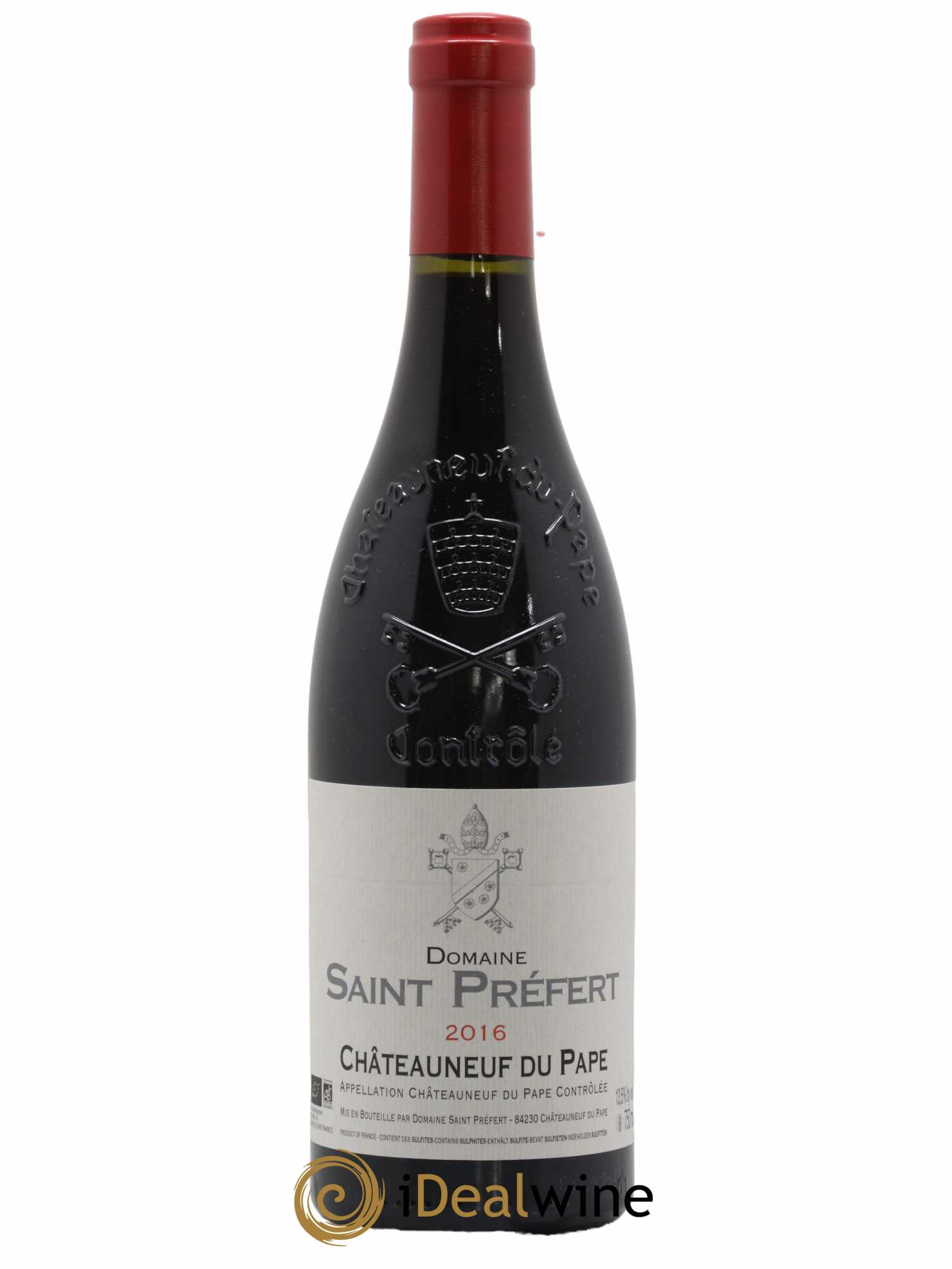 Châteauneuf-du-Pape Domaine Saint-Préfert 2016 - Lot de 1 bouteille - 0