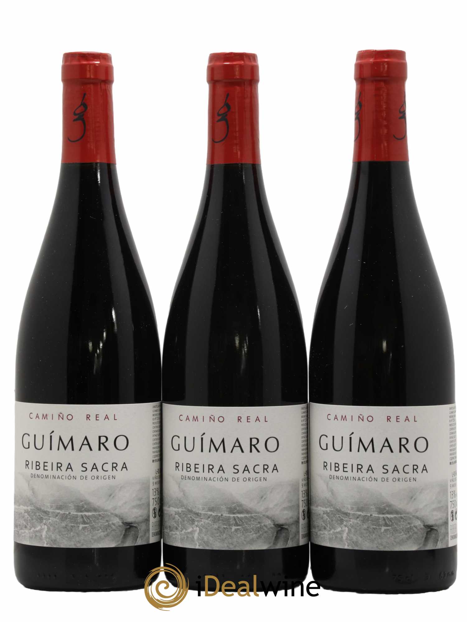 Espagne Ribeira Sacra Guimaro Camino Real 2018 - Lot of 3 bottles - 0