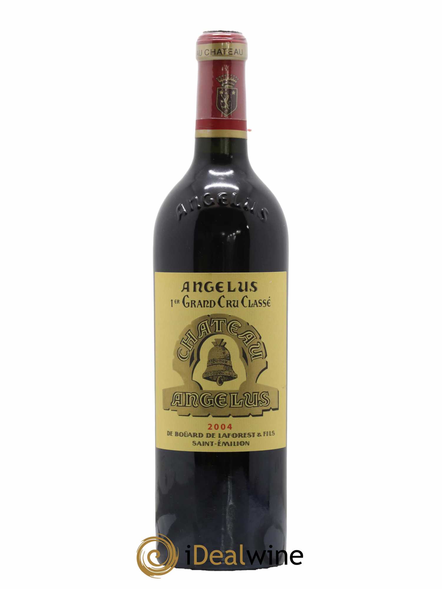Château Angélus 1er Grand Cru Classé A 2004 - Lot de 1 bouteille - 0