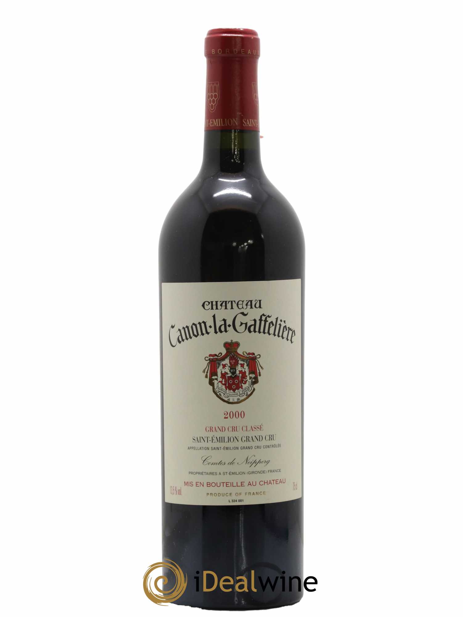 Château Canon la Gaffelière 1er Grand Cru Classé B 2000 - Lot de 1 bouteille - 0