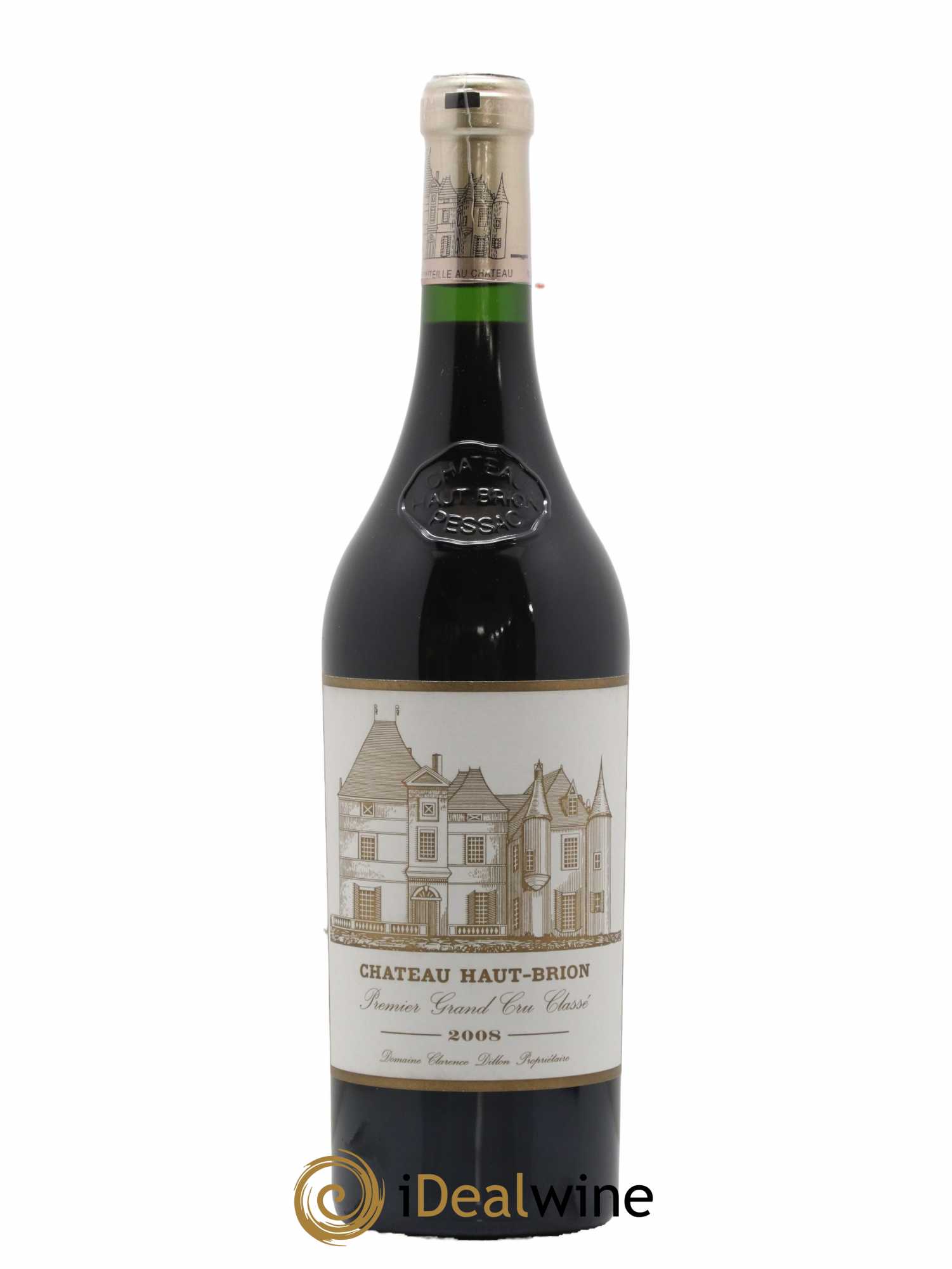 Château Haut Brion 1er Grand Cru Classé 2008 - Lot de 1 bouteille - 0