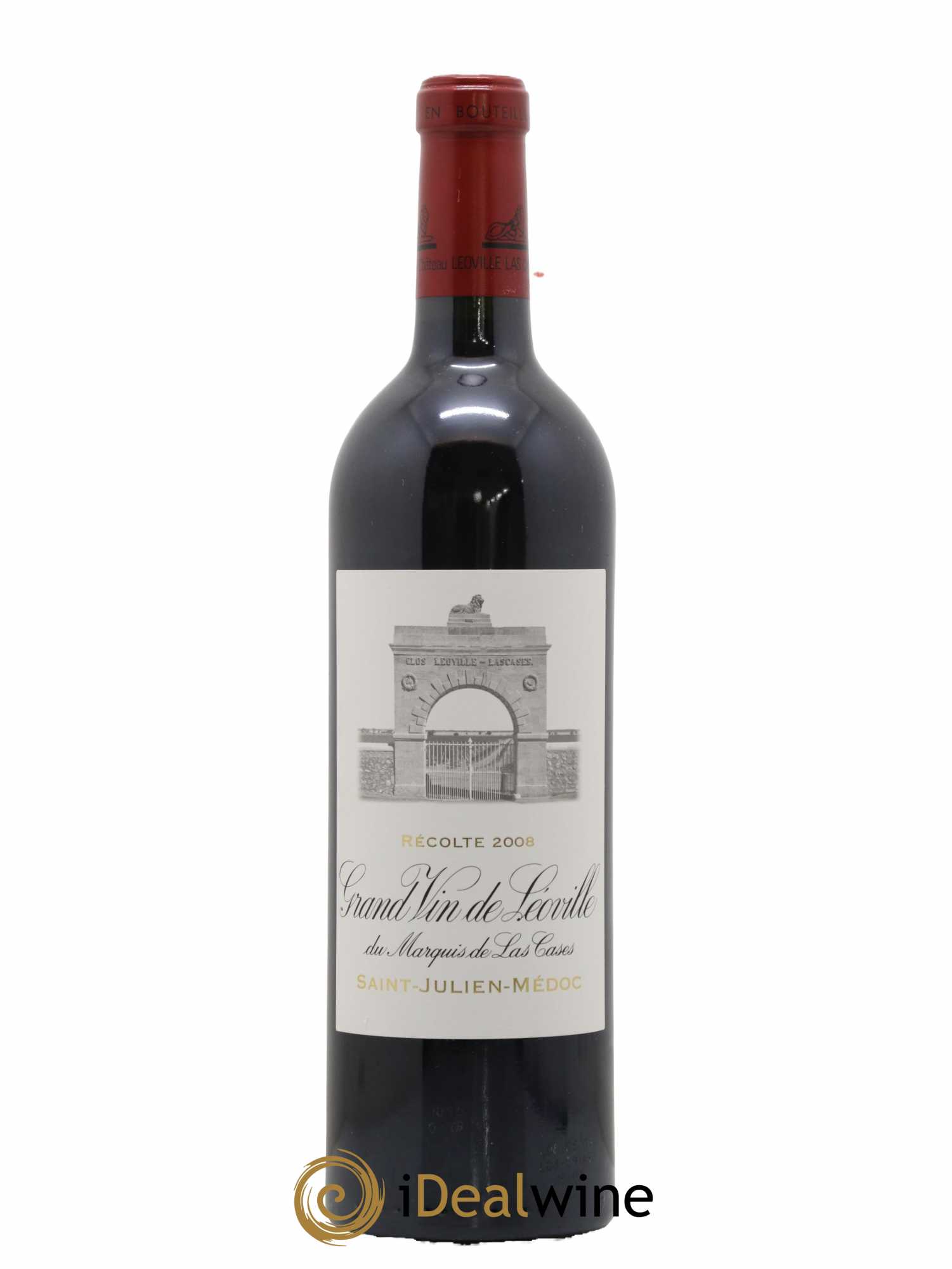Château Léoville Las Cases 2ème Grand Cru Classé 2008 - Lot de 1 bouteille - 0