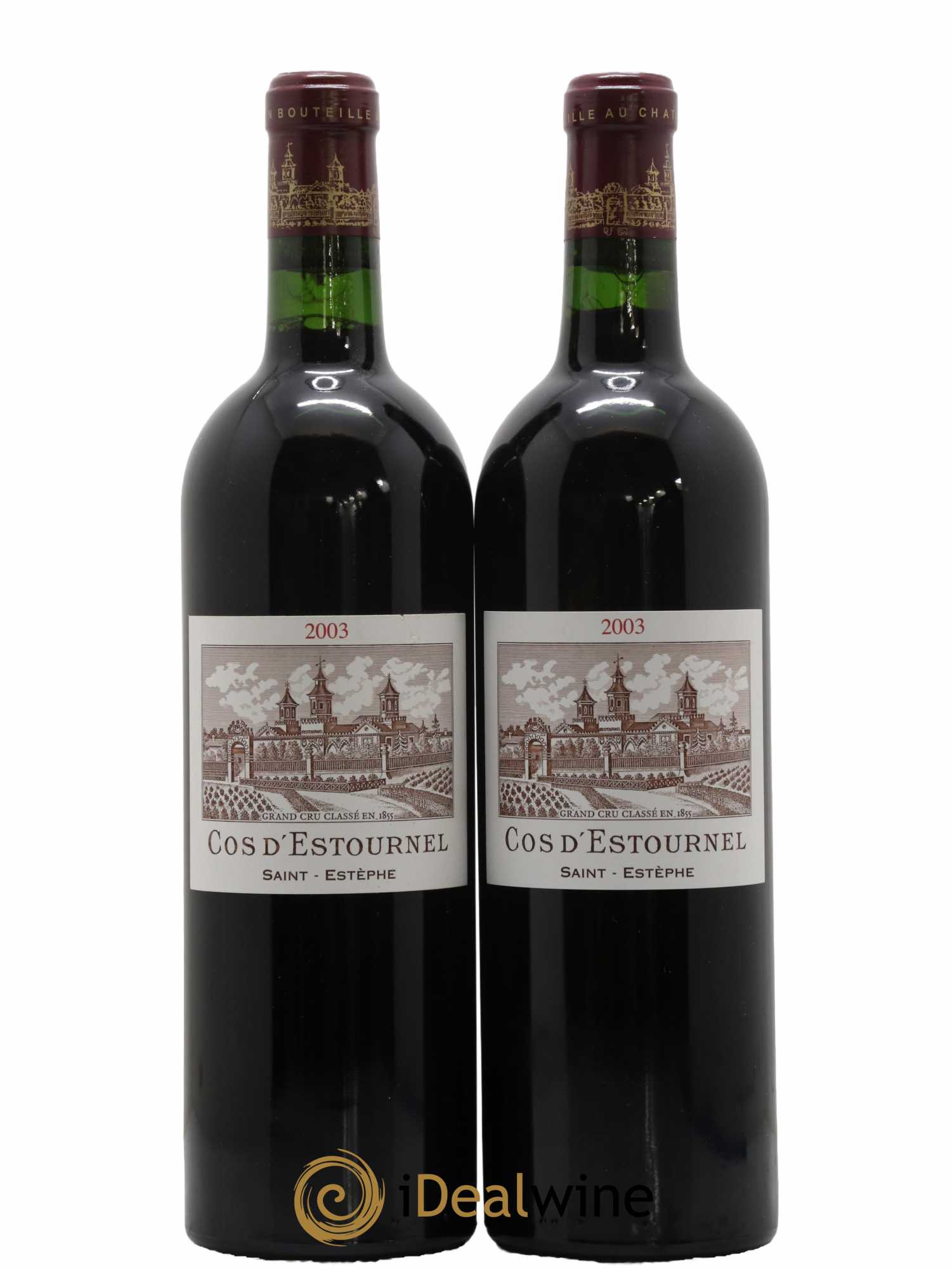 Cos d'Estournel 2ème Grand Cru Classé 2003 - Lot de 2 bouteilles - 0