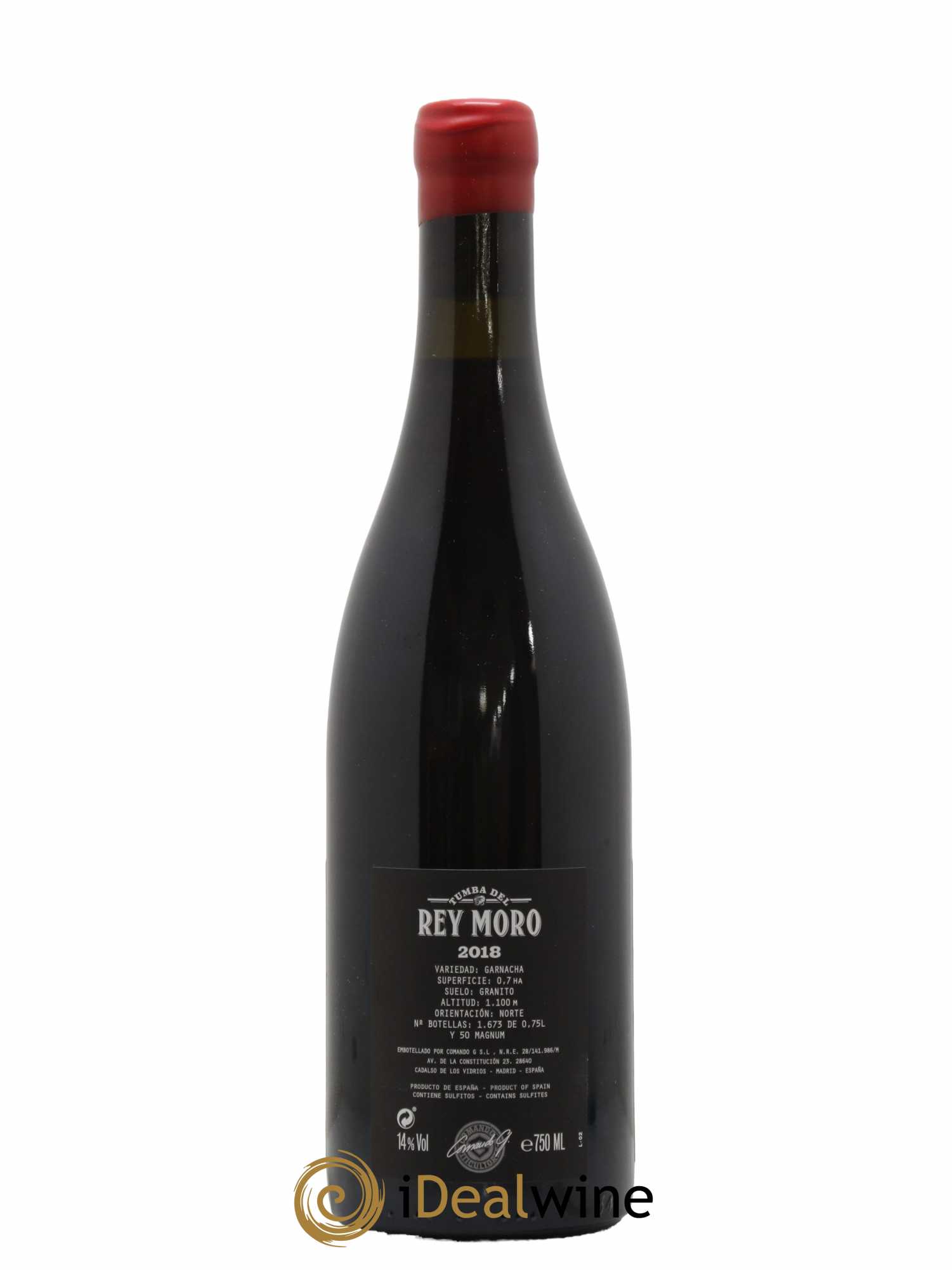 Vinos de Madrid DO Comando G DO Tumba del Rey Moro 2018 - Lot de 1 bouteille - 1