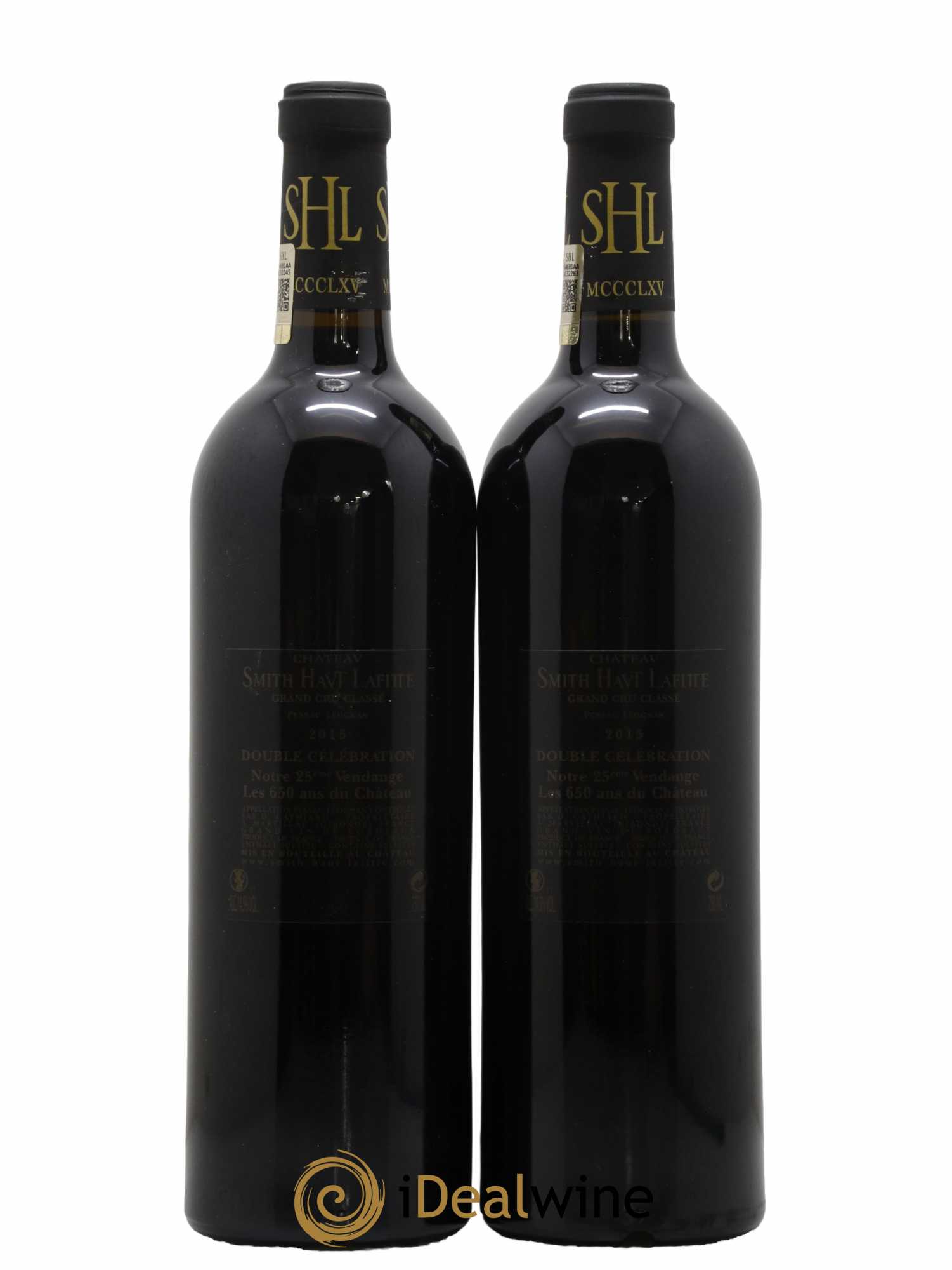Château Smith Haut Lafitte Cru Classé de Graves 2015 - Lot de 2 bouteilles - 1