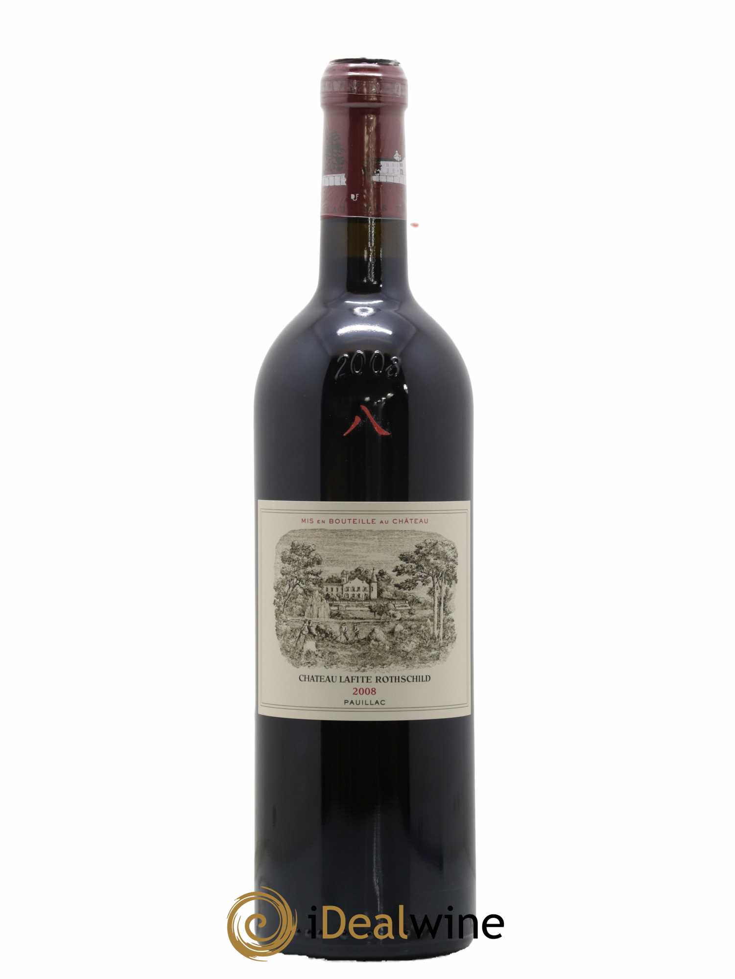 Château Lafite Rothschild 1er Grand Cru Classé 2008 - Lot de 1 bouteille - 0