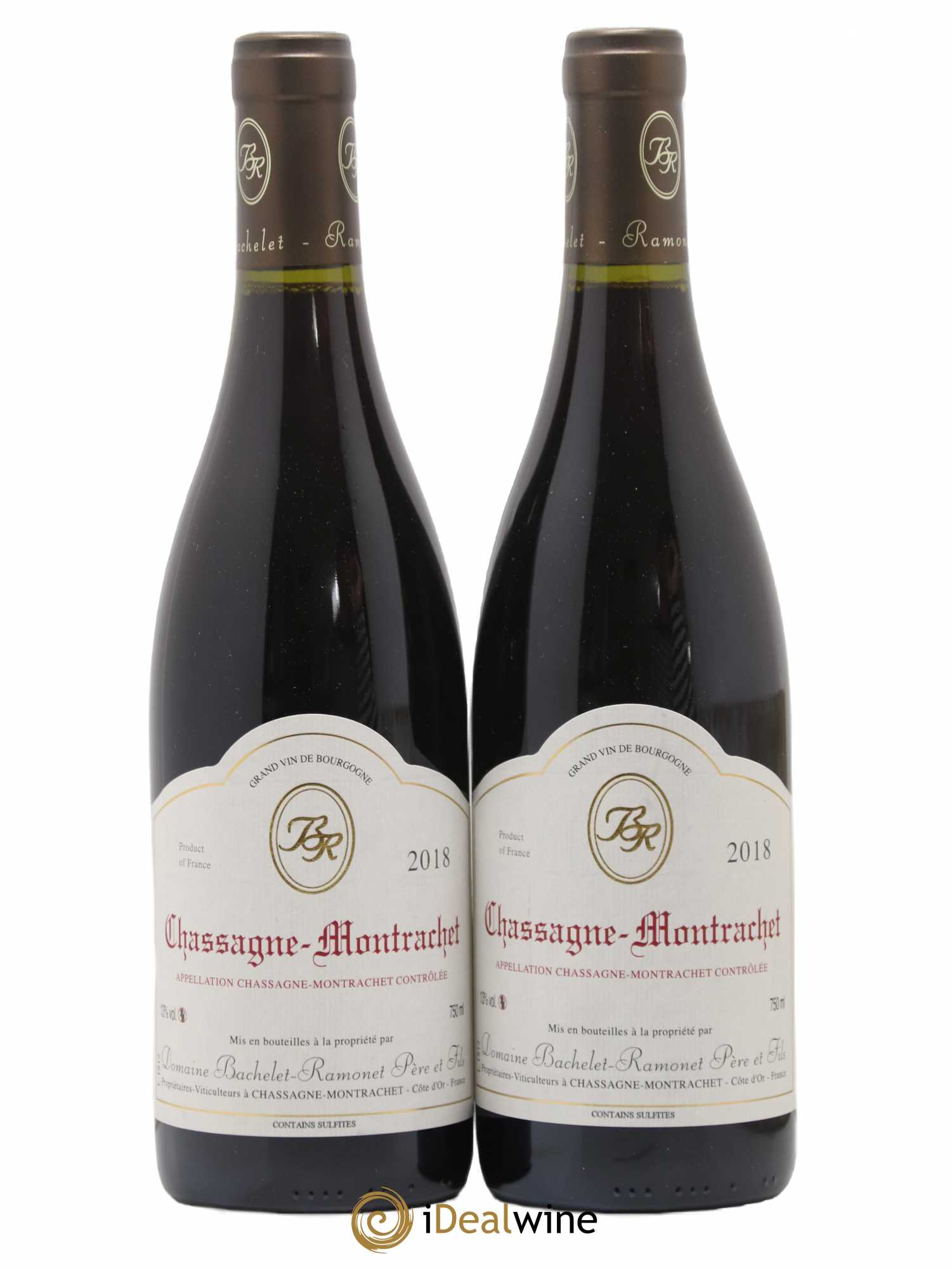 Chassagne-Montrachet Bachelet Ramonet 2018 - Lot de 2 bouteilles - 0