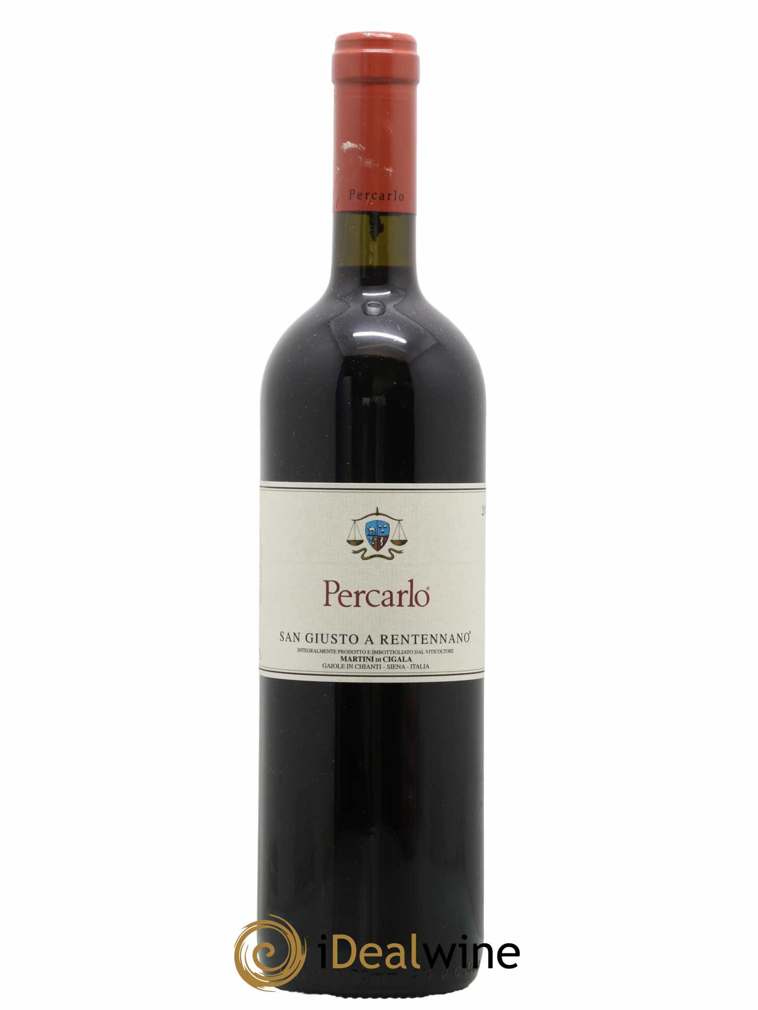 Toscana IGT San Giusto a Rentennano Percarlo Famille Martini di Cigala 2011 - Lot de 1 bouteille - 0