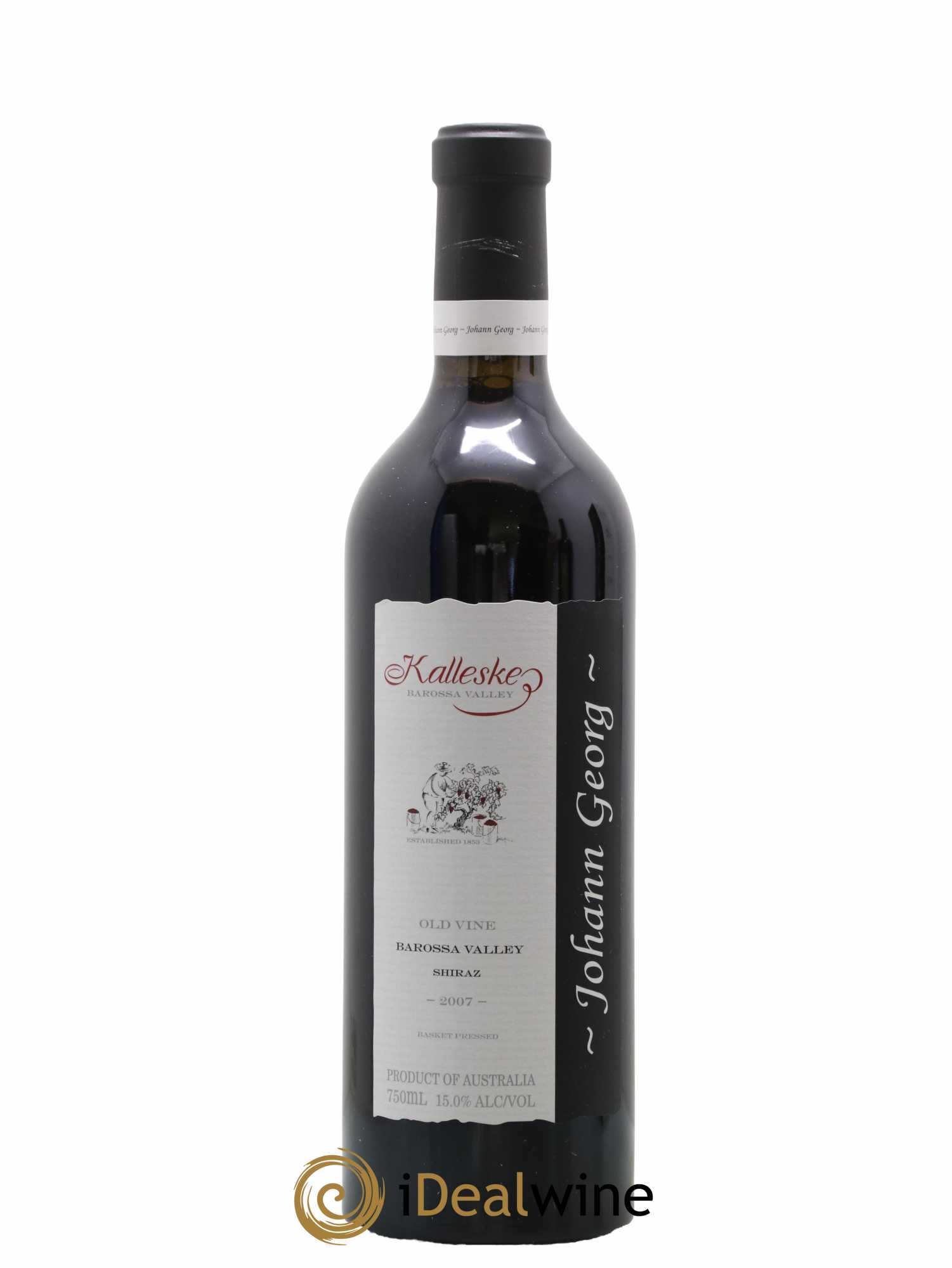 Australie Barossa Valley Kalleske Shiraz Johan Georg 2007 - Lot de 1 bouteille - 1