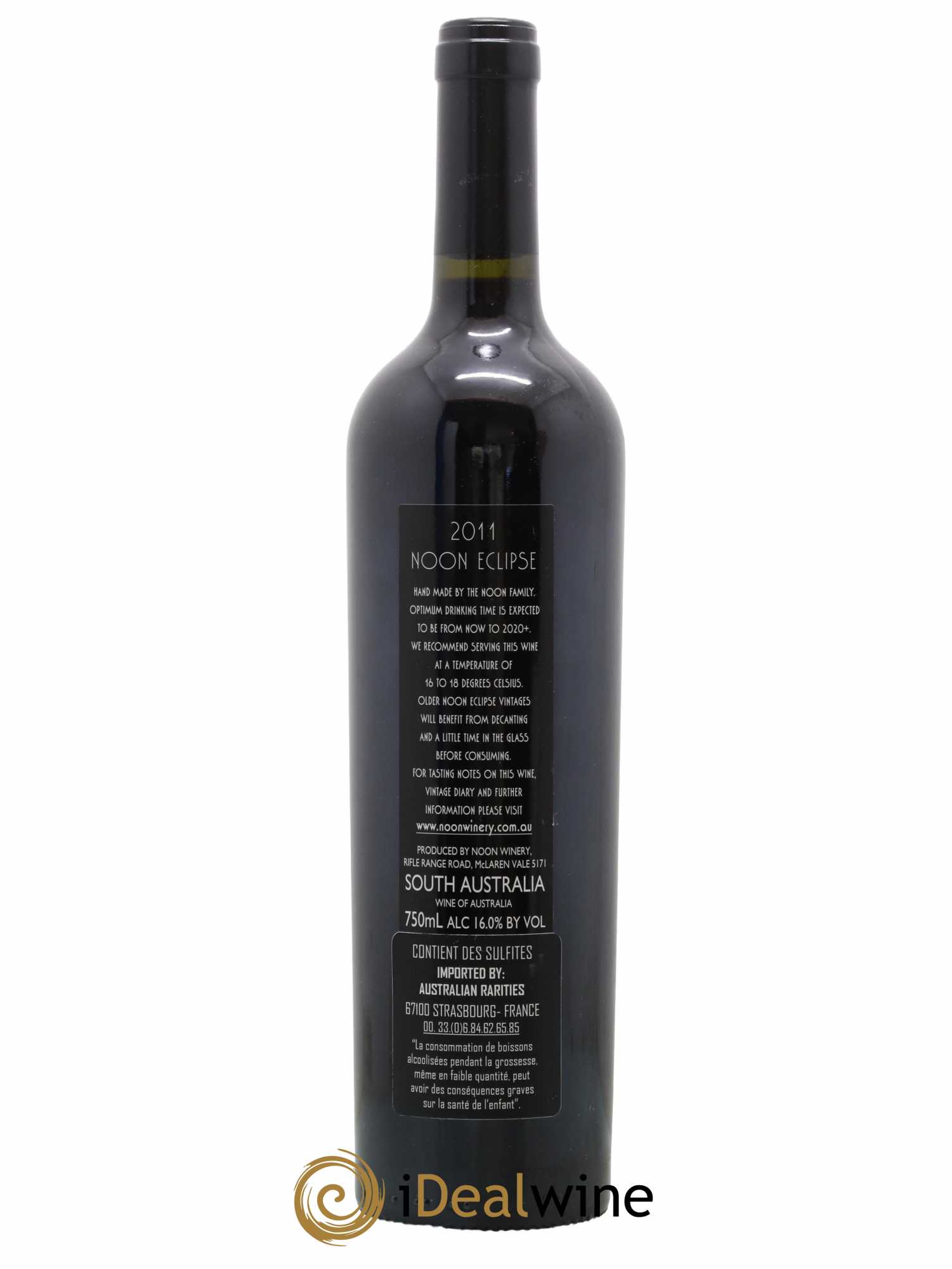 Australie Noon Eclipse The Noon Winery 2011 - Lot de 1 bouteille - 1