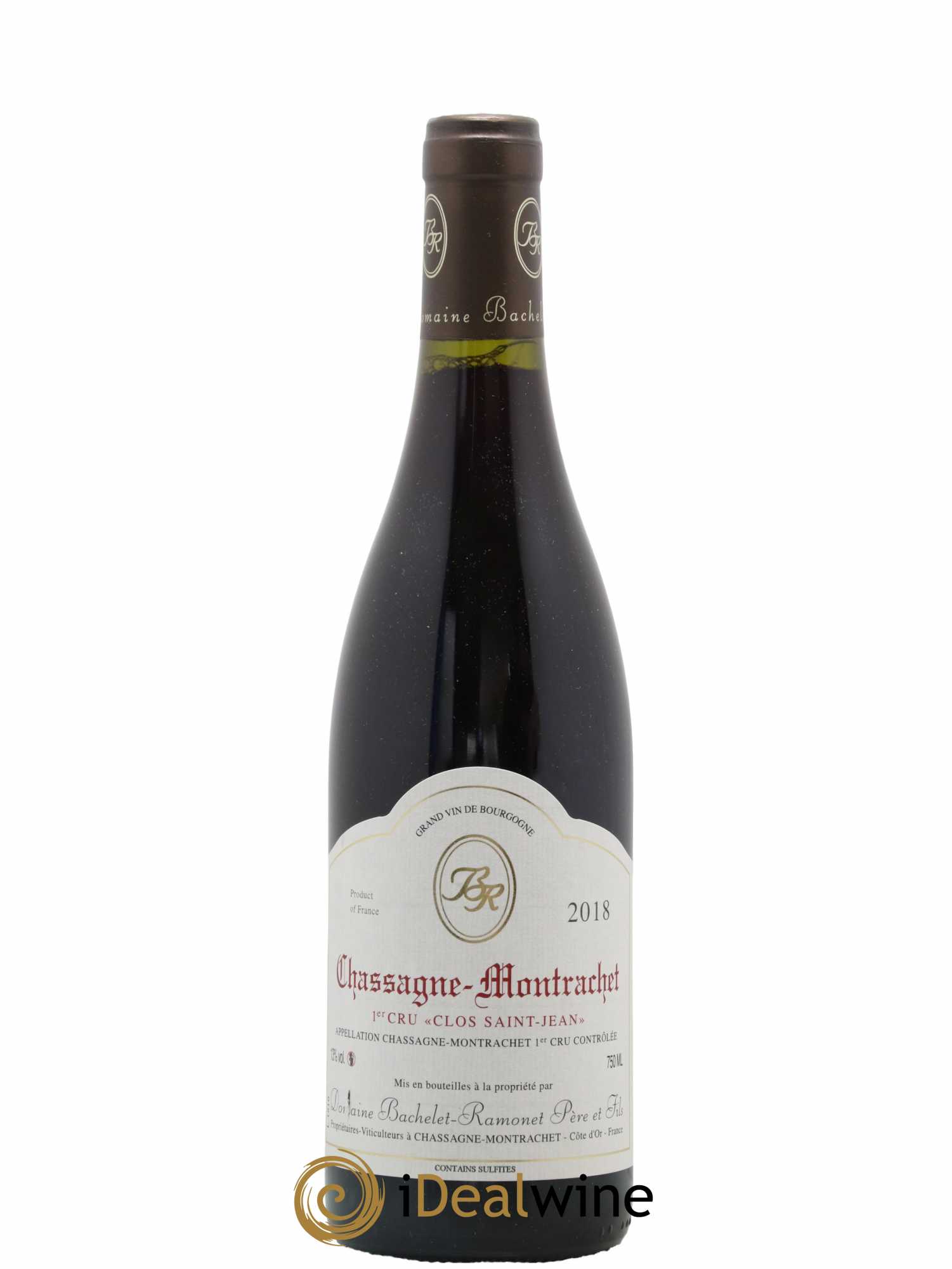Chassagne-Montrachet 1er Cru Clos Saint-Jean Bachelet-Ramonet (Domaine) 2018 - Lot de 1 bouteille - 0