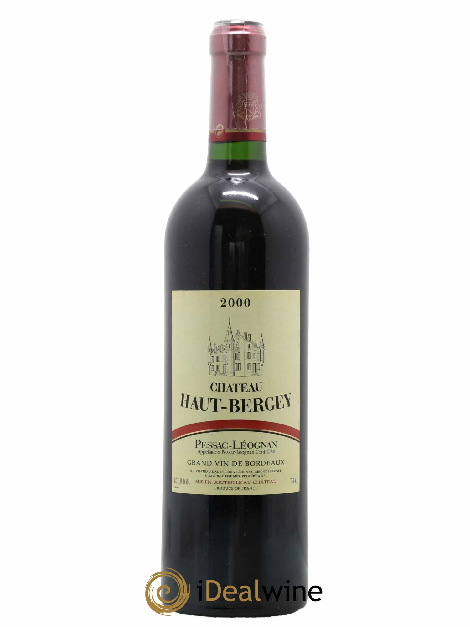 Château Haut-Bergey 2000 - Lot de 1 bouteille - 0