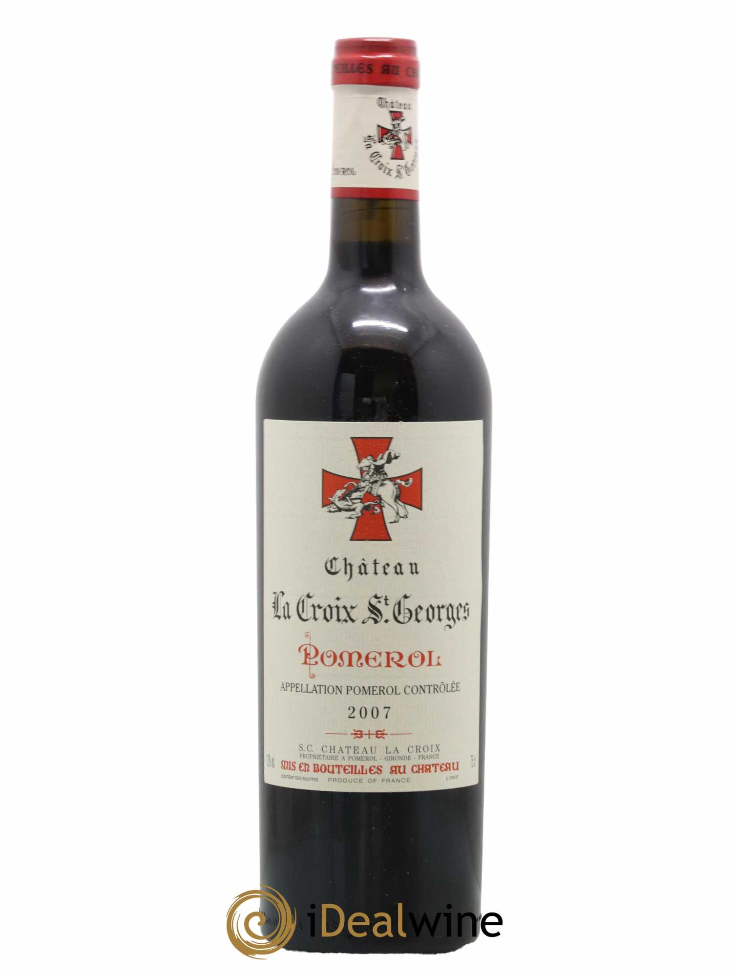 Château la Croix Saint-Georges 2007 - Lot de 1 bouteille - 0