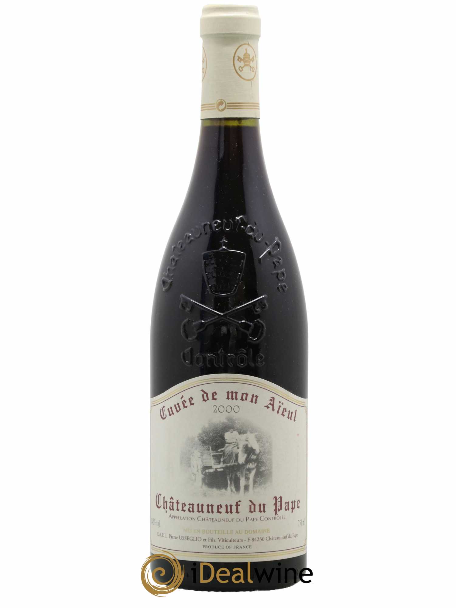 Châteauneuf-du-Pape Cuvée de mon Aïeul Pierre Usseglio & Fils 2000 - Lot de 1 bouteille - 0