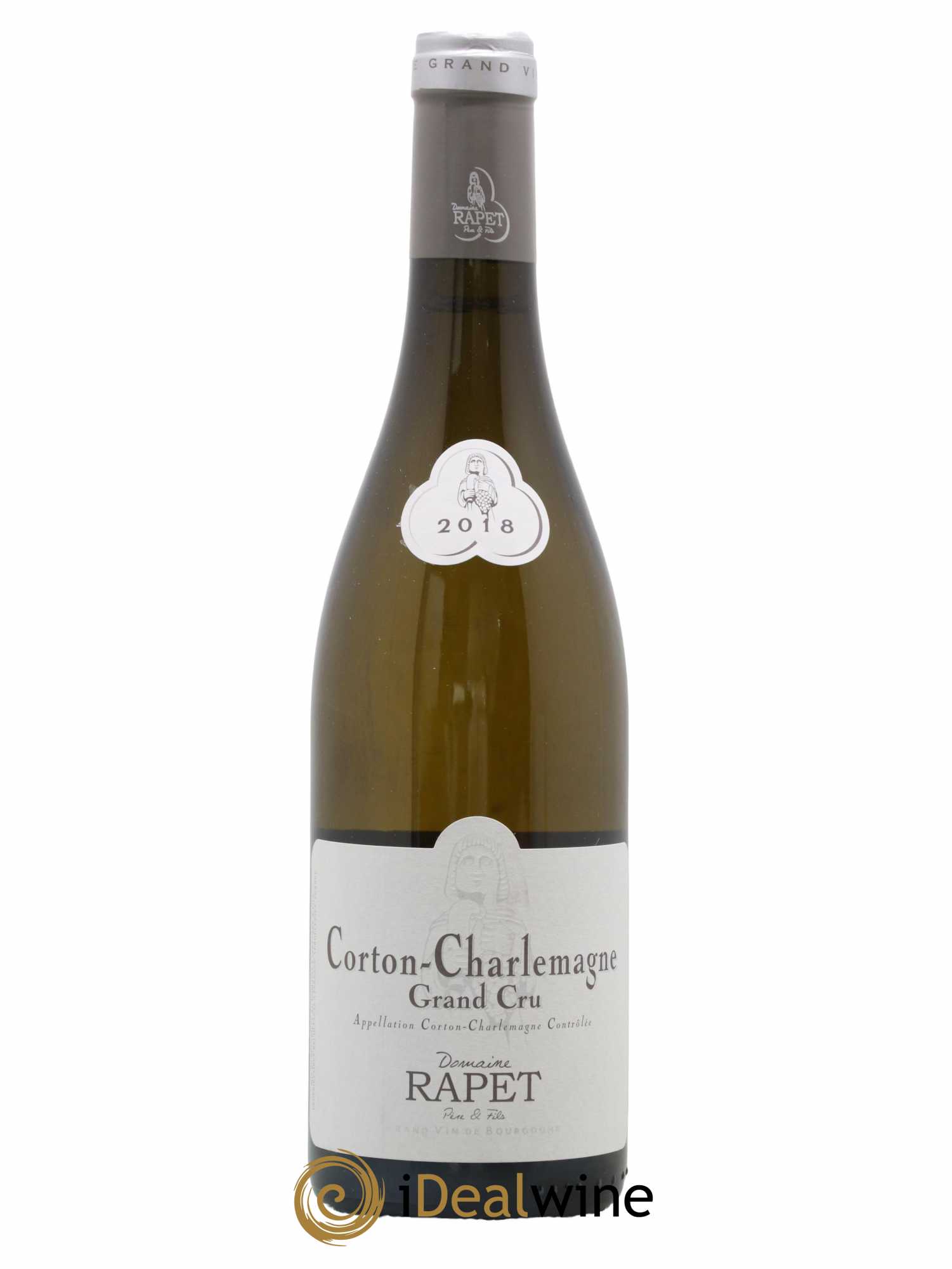 Corton-Charlemagne Grand Cru Rapet Père & Fils 2018 - Lot de 1 bouteille - 0