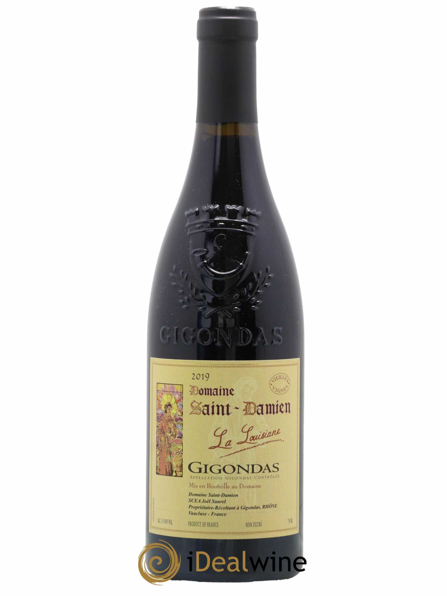 Gigondas La Louisianne Domaine Saint Damien 2019 - Lot de 1 bouteille - 0