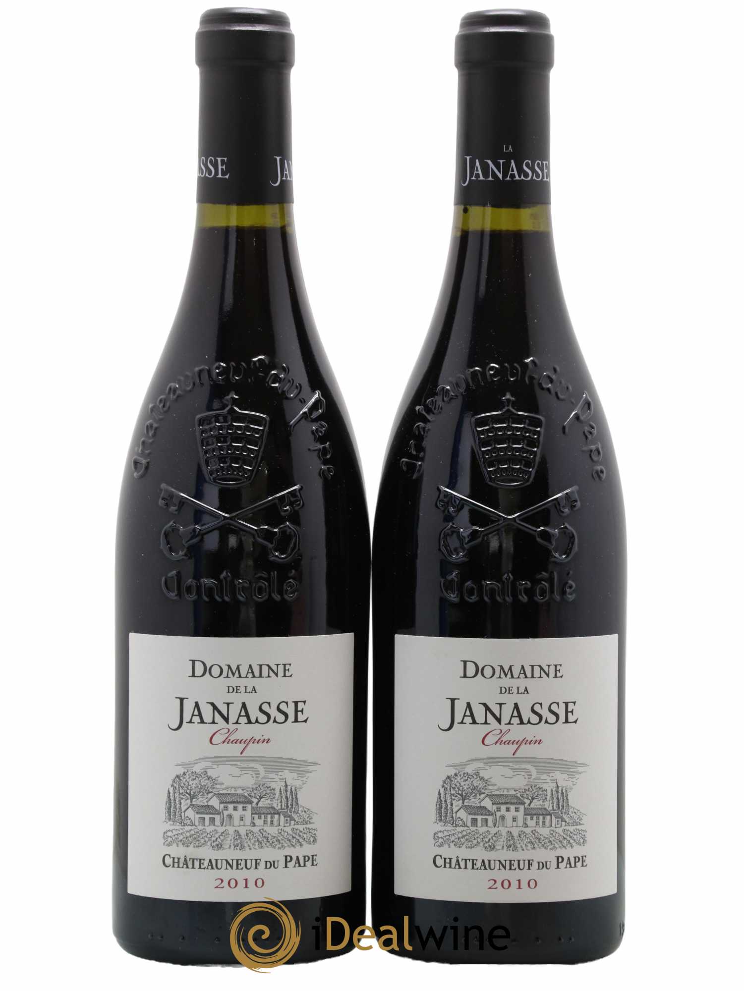Châteauneuf-du-Pape Cuvée Chaupin La Janasse (Domaine de) 2010 - Lot de 2 bouteilles - 0