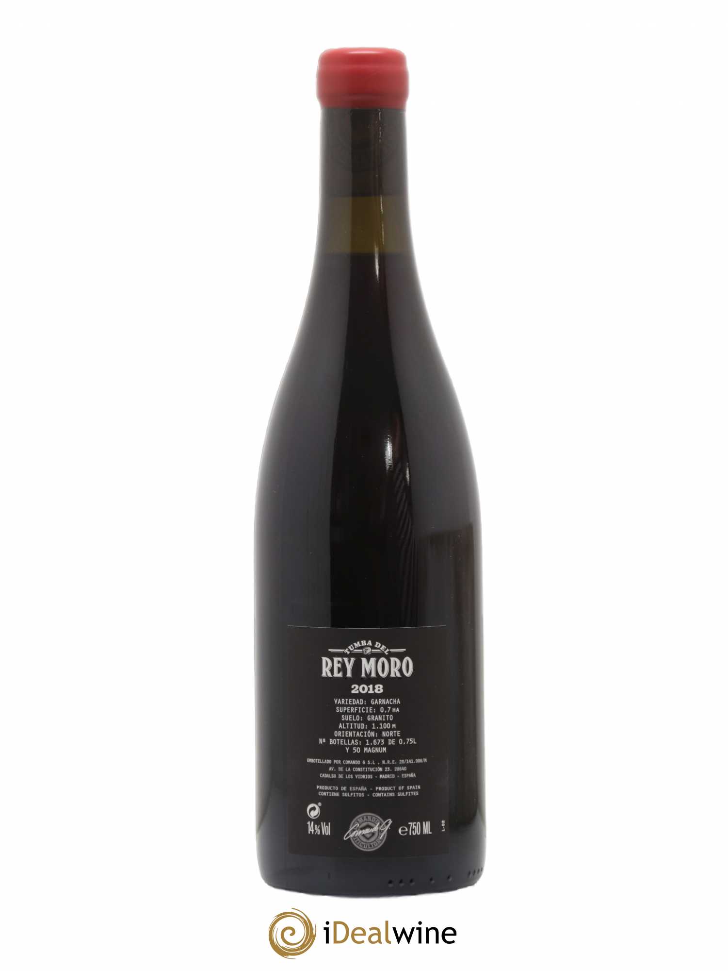 Vinos de Madrid DO Comando G DO Tumba del Rey Moro 2018 - Lot de 1 bouteille - 1