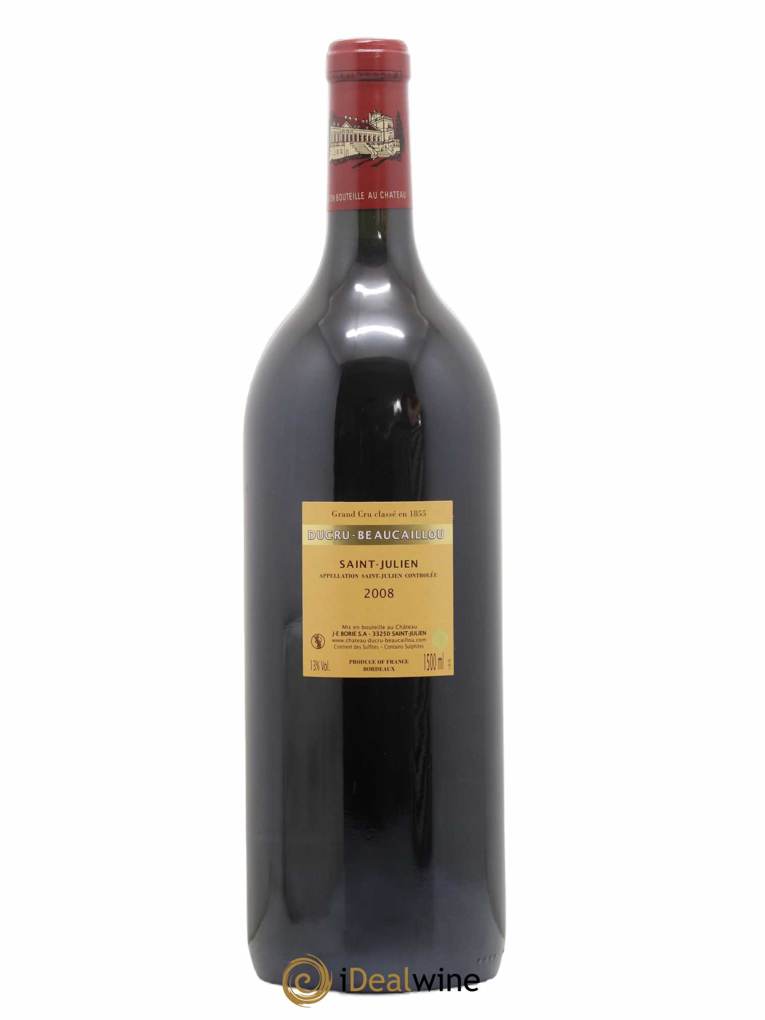 Château Ducru Beaucaillou 2ème Grand Cru Classé 2008 - Lot de 1 magnum - 1