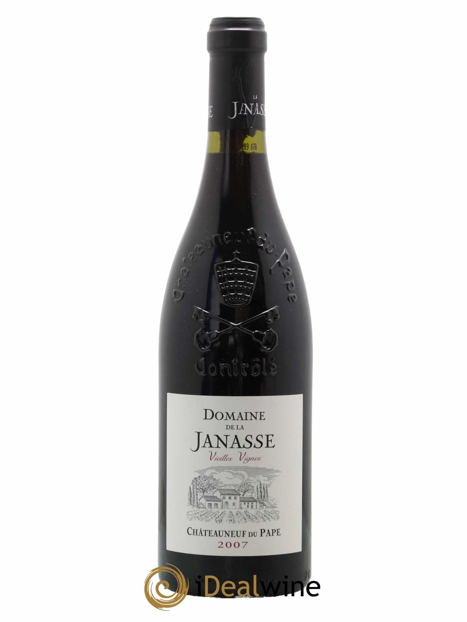 Châteauneuf-du-Pape Cuvée Vieilles Vignes La Janasse (Domaine de) 2007 - Lot de 1 bouteille - 0