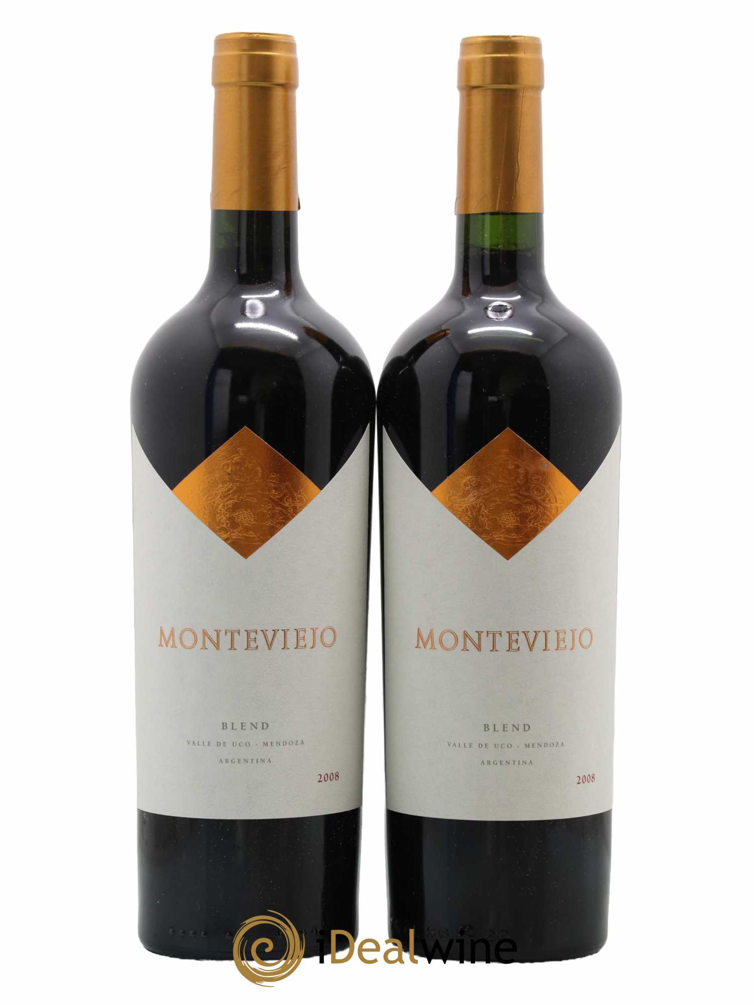 Mendoza Blend Monteviejo 2008 - Lot de 2 bouteilles - 0