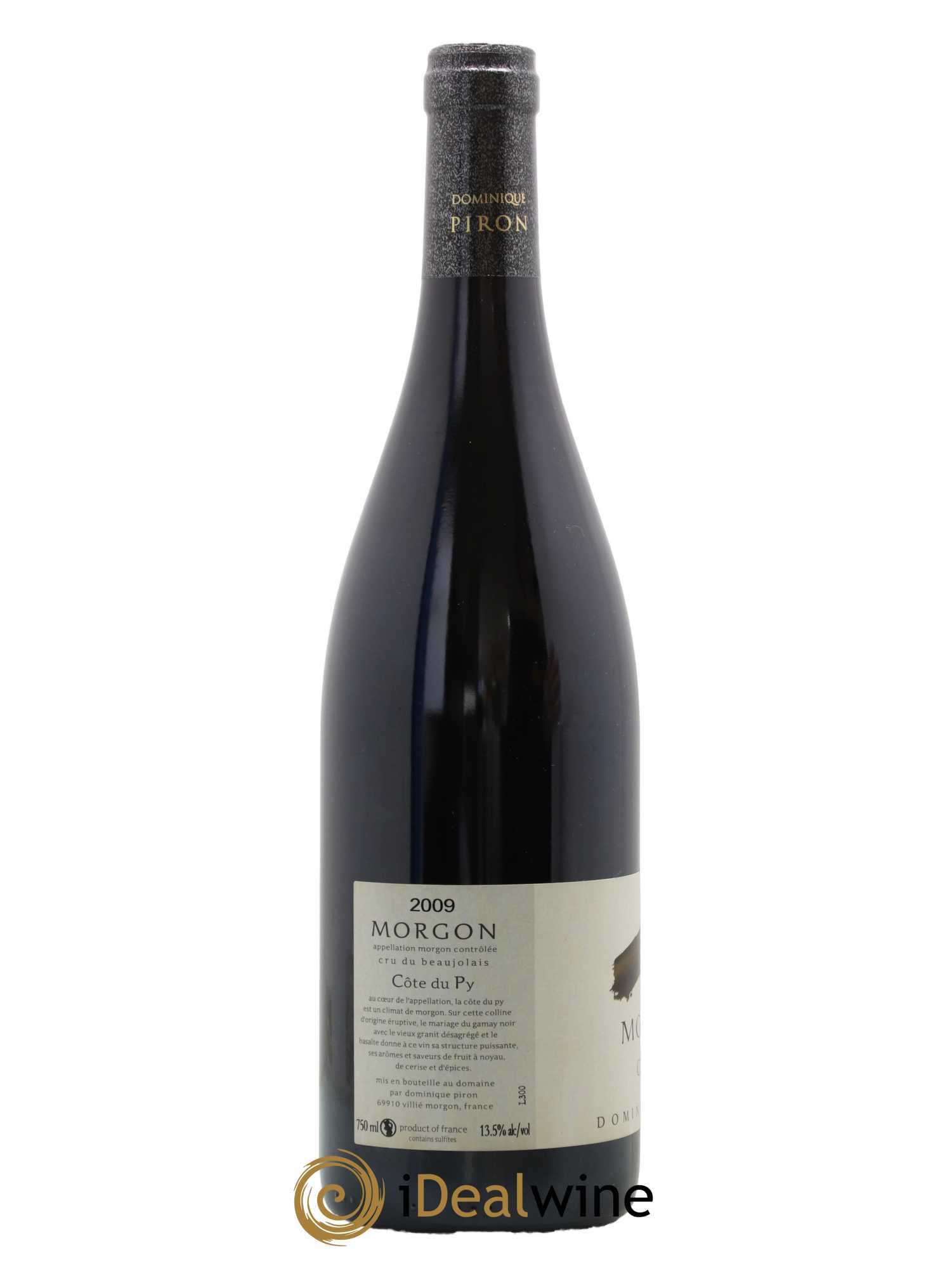 Morgon Côte du Py Dominique Piron (Domaine) 2009 - Lot de 1 bouteille - 1