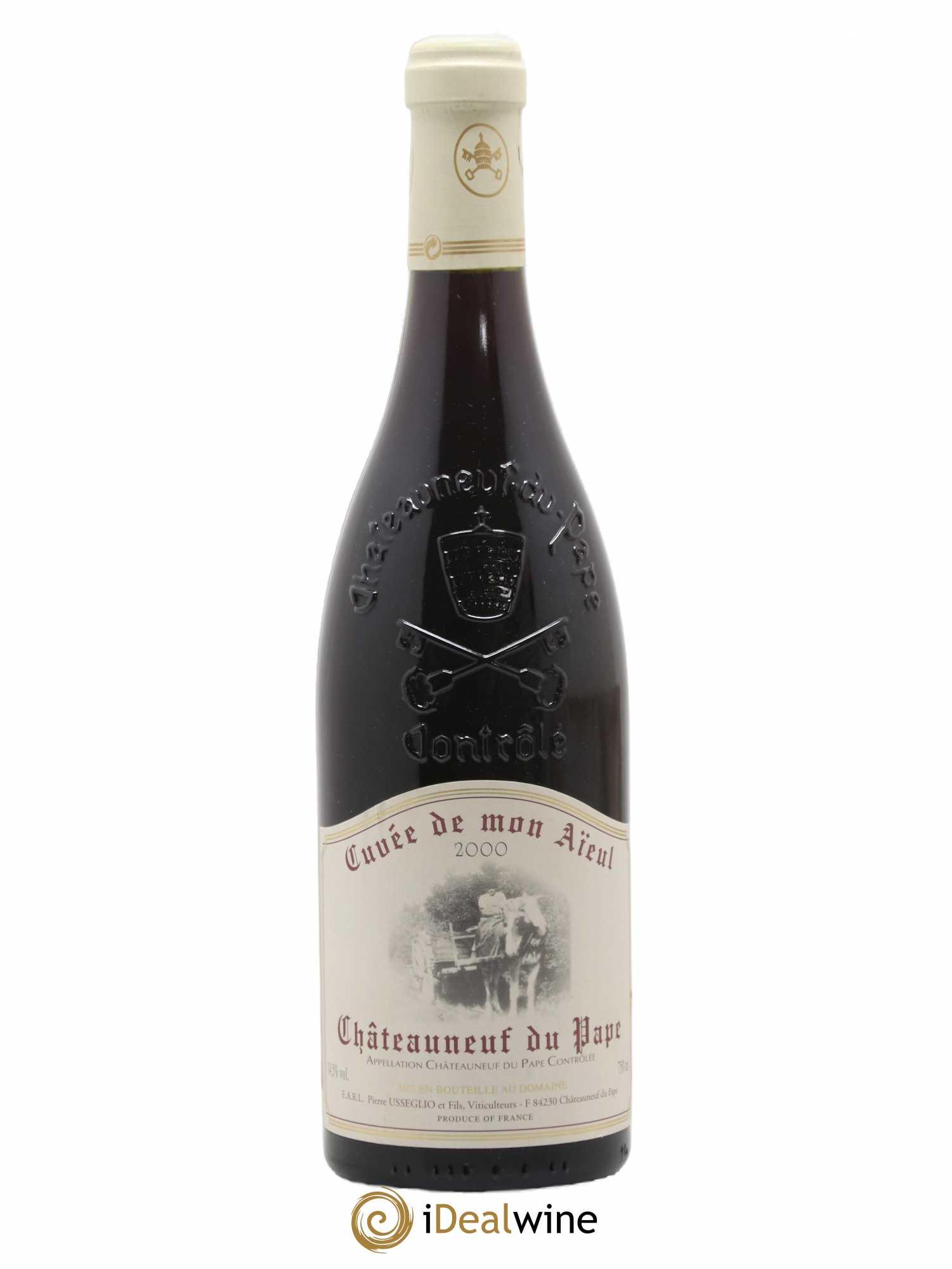 Châteauneuf-du-Pape Cuvée de mon Aïeul Pierre Usseglio & Fils 2000 - Lot de 1 bouteille - 0