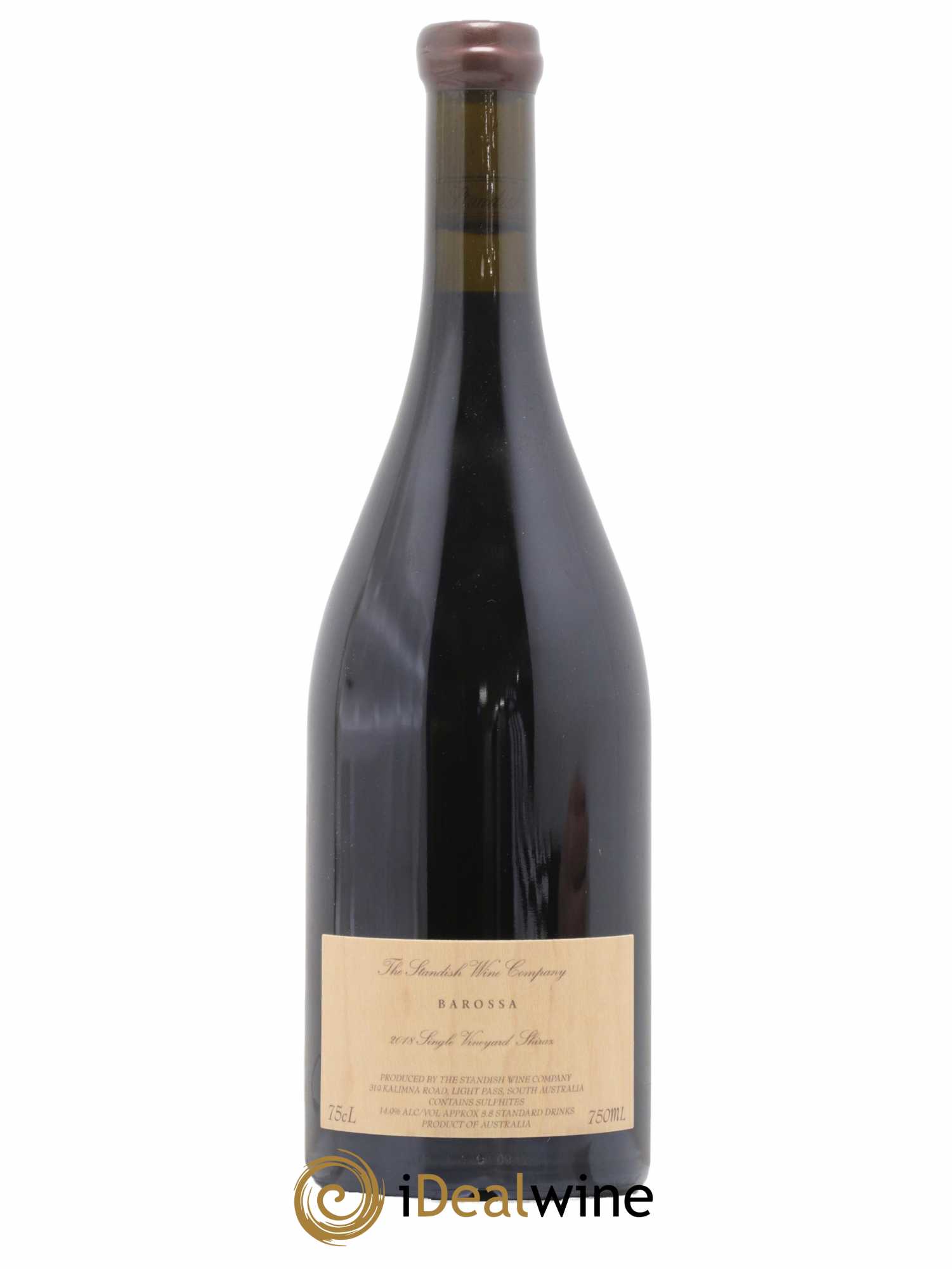 Australie Shiraz Standish Wine Company Lamella 2018 - Lot de 1 bouteille - 1