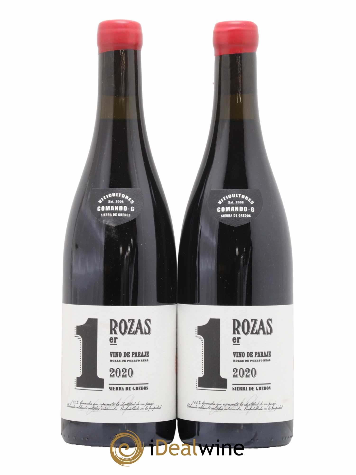 Espagne Castilla y Leon Comando G Rozas 1er 2020 - Lot de 2 bouteilles - 0