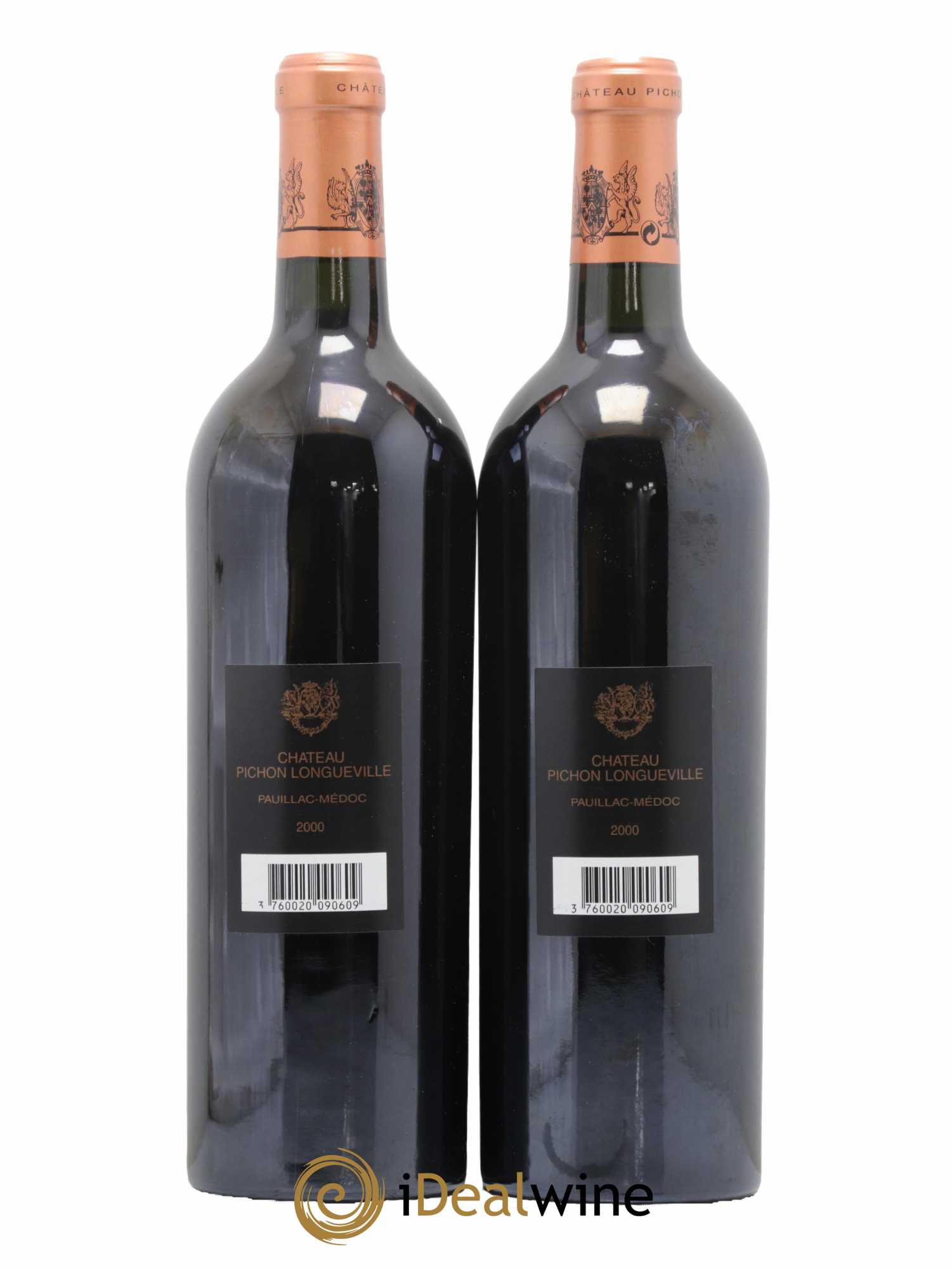 Pichon Longueville Baron 2ème Grand Cru Classé 2000 - Lot de 2 bouteilles - 1