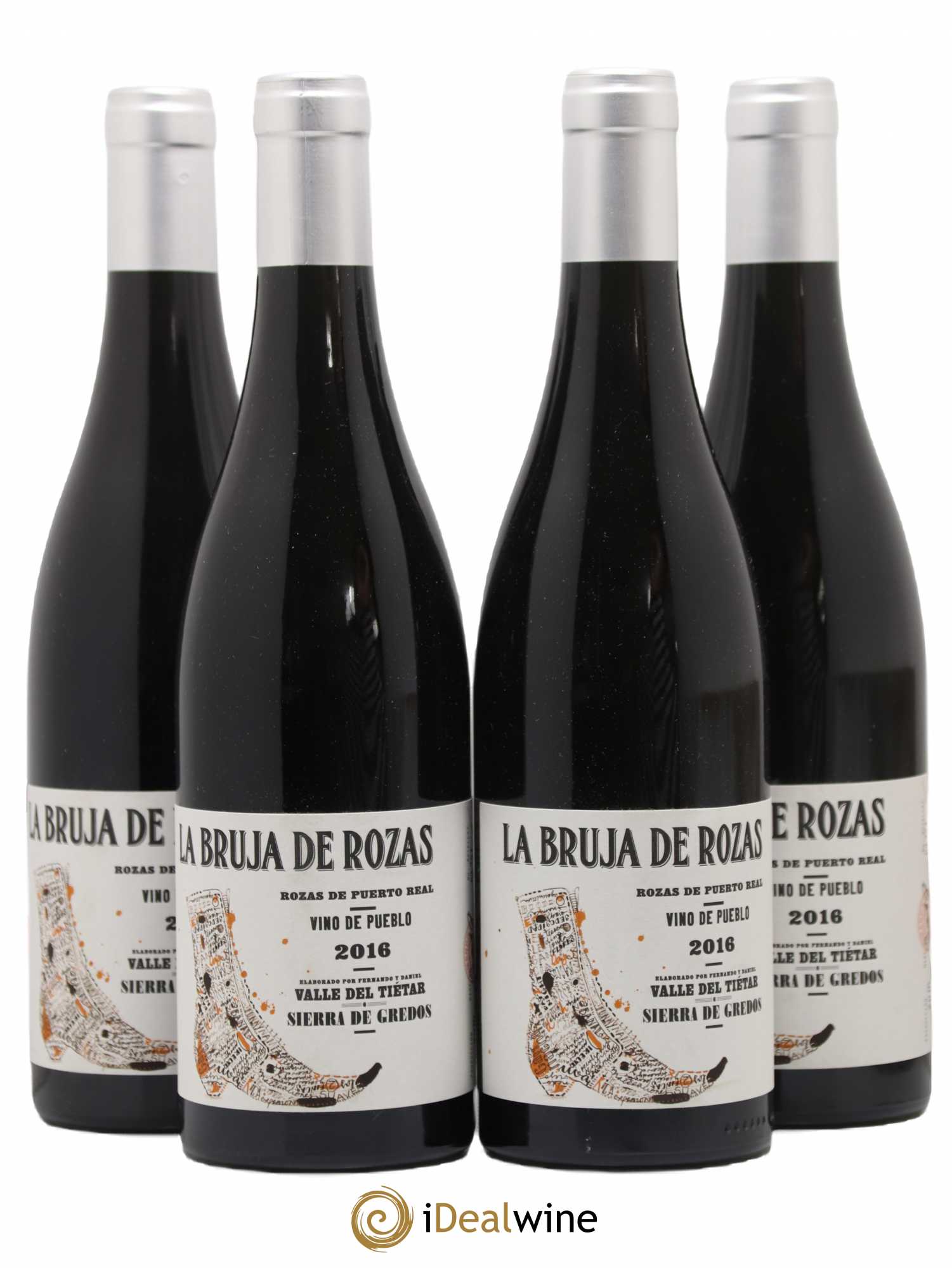 Vinos de Madrid DO Comando G La Bruja de Rozas 2016 - Lot de 4 bouteilles - 0