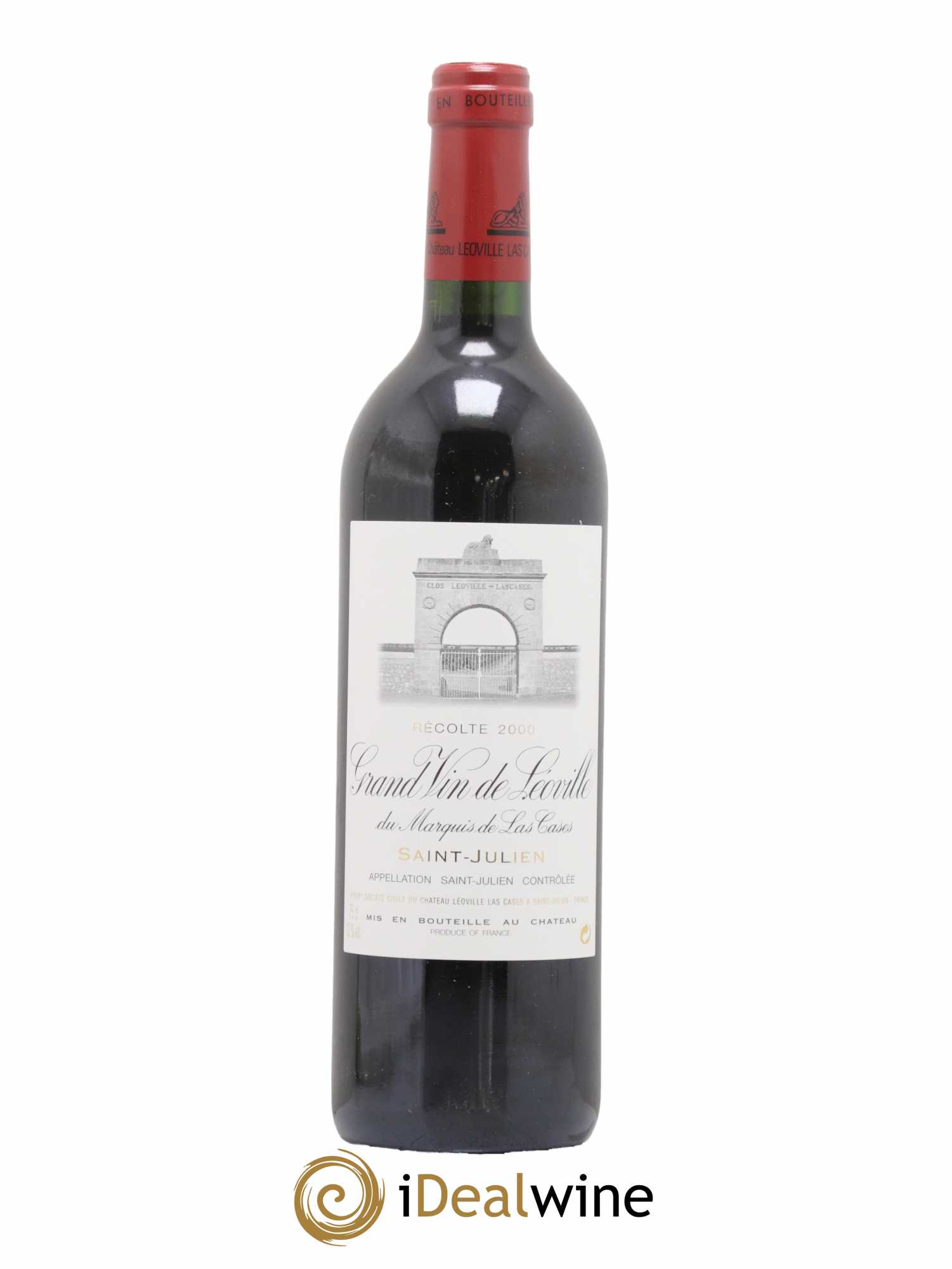 Château Léoville Las Cases 2ème Grand Cru Classé 2000 - Lot de 1 bouteille - 0